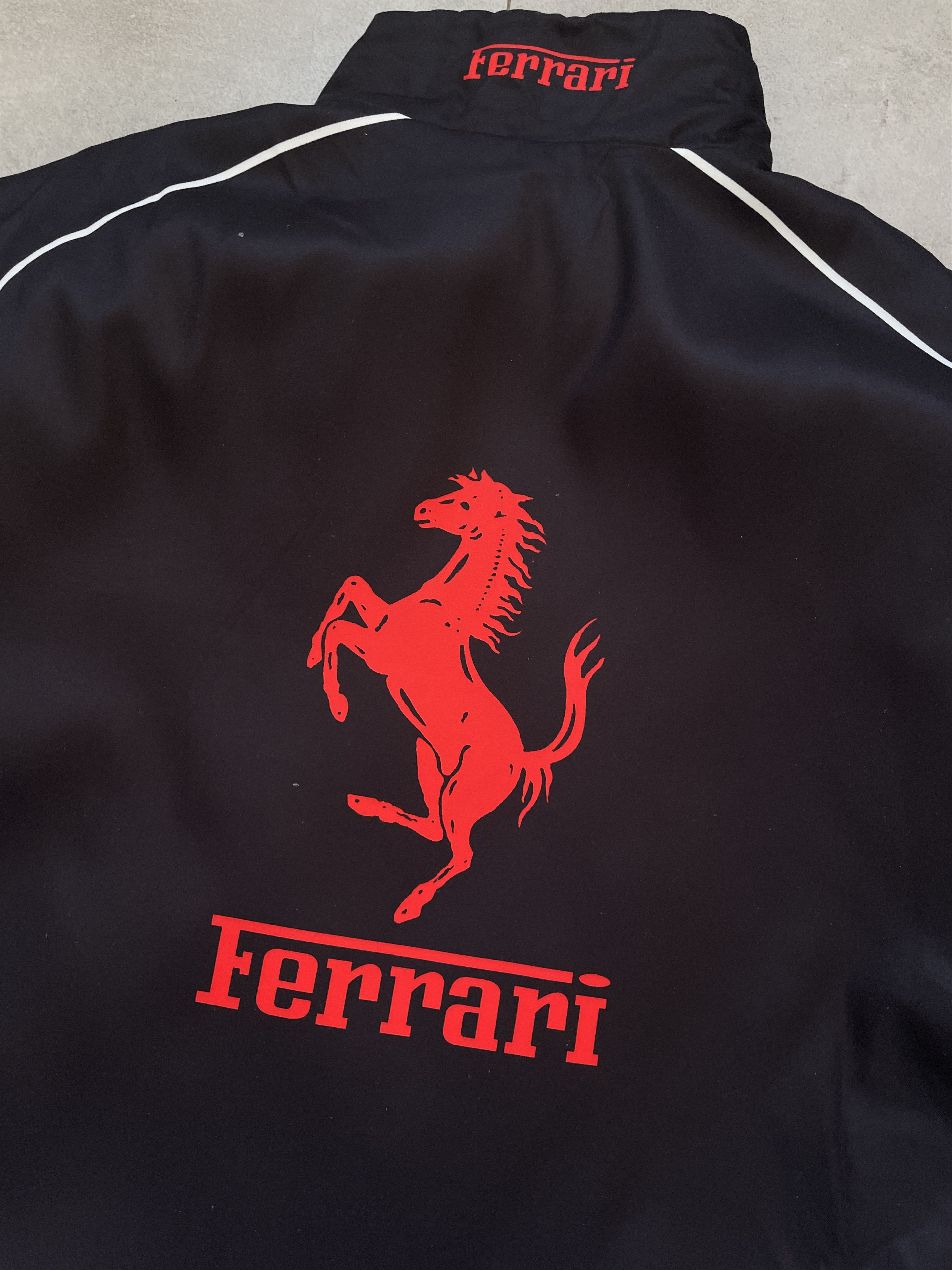 Ferrari MARLBORO FERRARI F1 FORMULA 1 RACING BLACK BOMBER JACKET Size US XL / EU 56 / 4 - 3 Thumbnail
