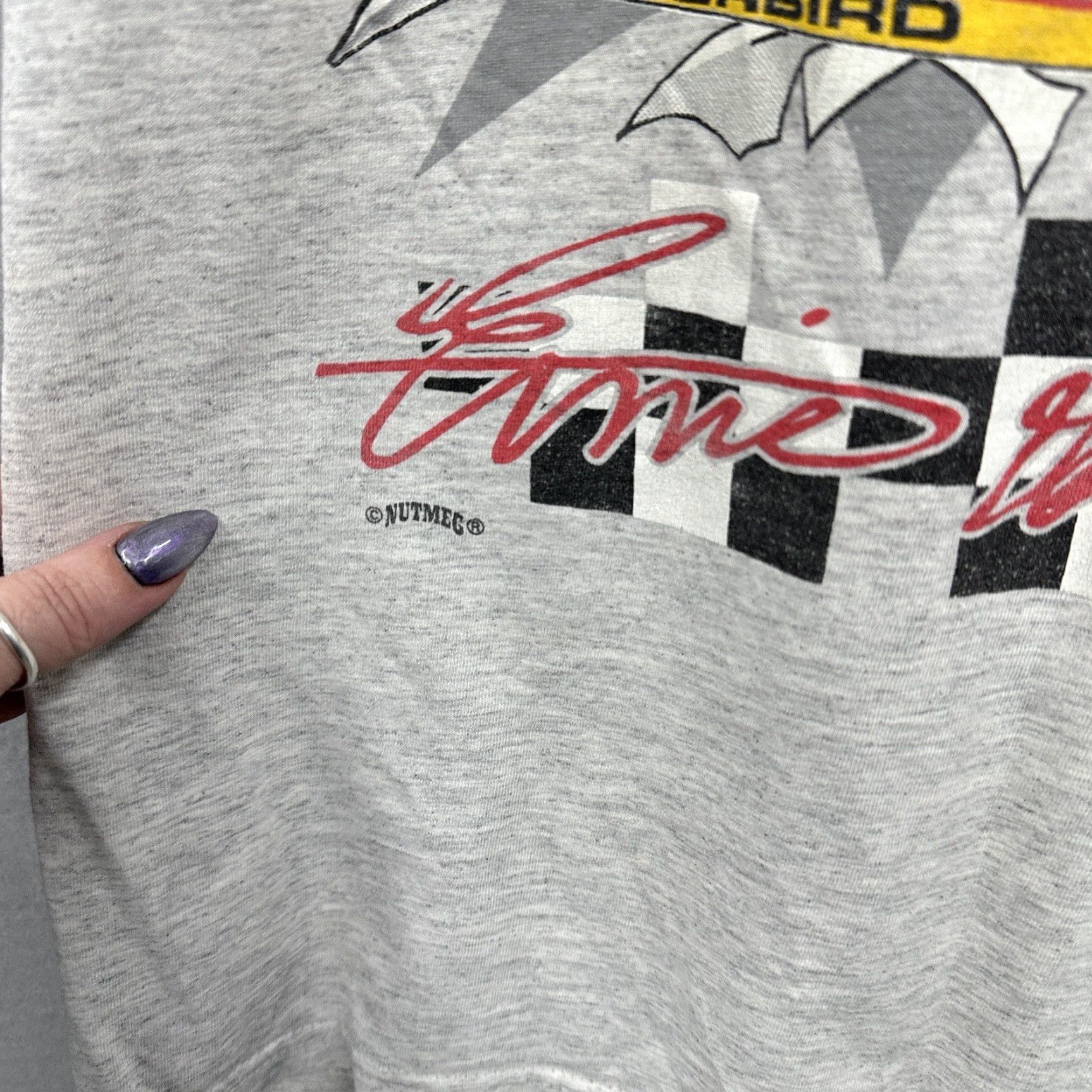 NASCAR VINTAGE Nascar Racing Shirt Mens L Havoline Texaco Ernie Irvan 28 Distress y2k Gray Cotton Jersey Logo 1990s Cars T-Shirt Mens Size US L / EU 52-54 / 3 - 4 Thumbnail