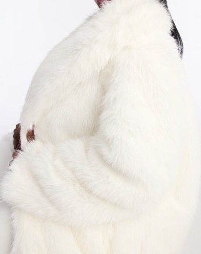 Other Corture Dreams long faux fur coat white Size XL / US 12-14 / IT 48-50 - 1 Thumbnail