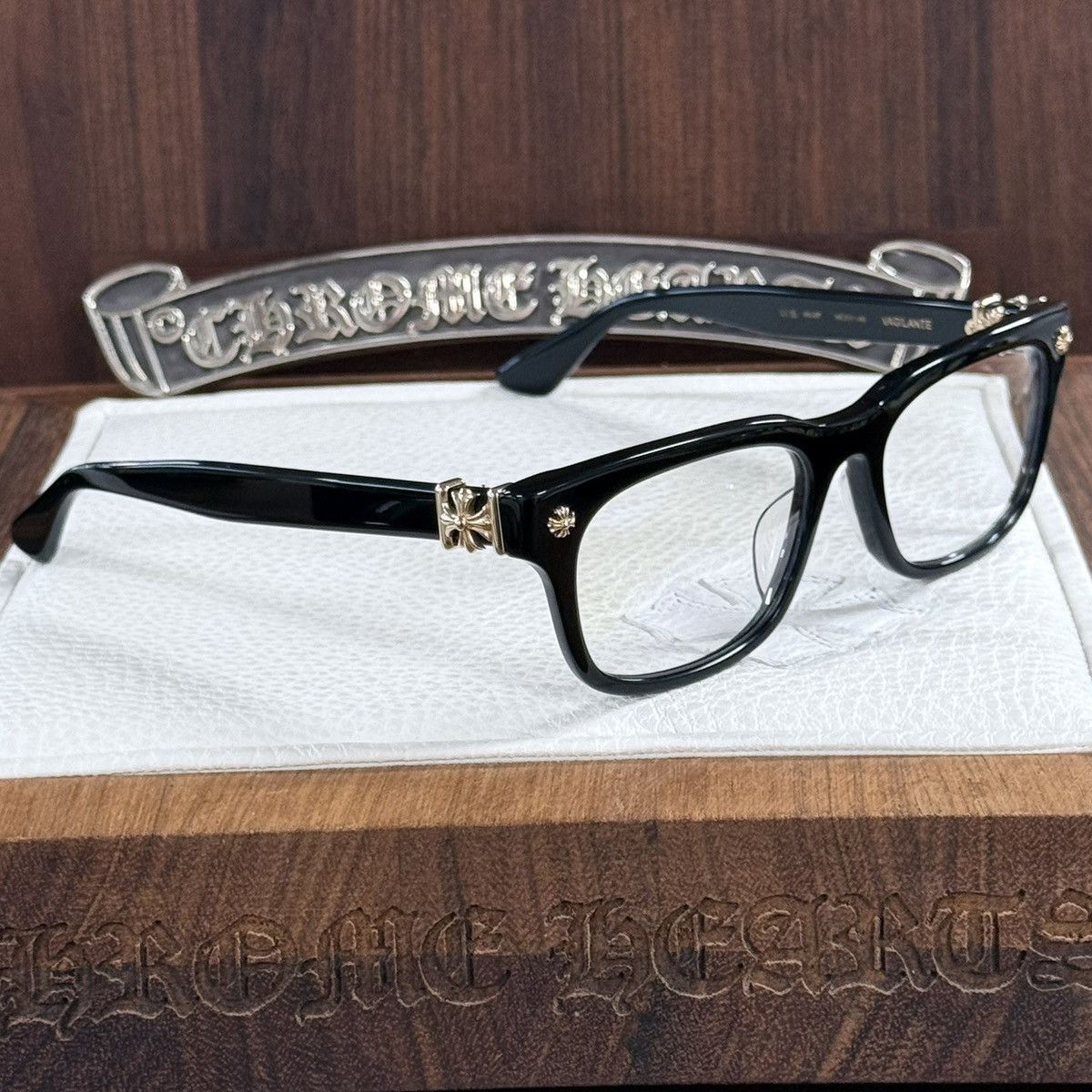 Chrome Hearts Chrome Hearts VAGILANTE Glasses Size ONE SIZE - 4 Thumbnail