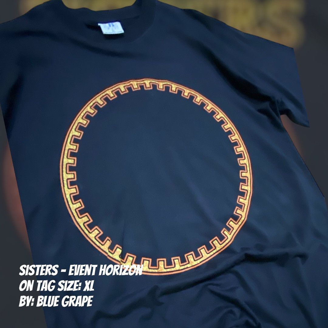 Band Tees Sisters - Event Horizon Band Tee by Blue Grape Size US XL / EU 56 / 4 - 4 Thumbnail
