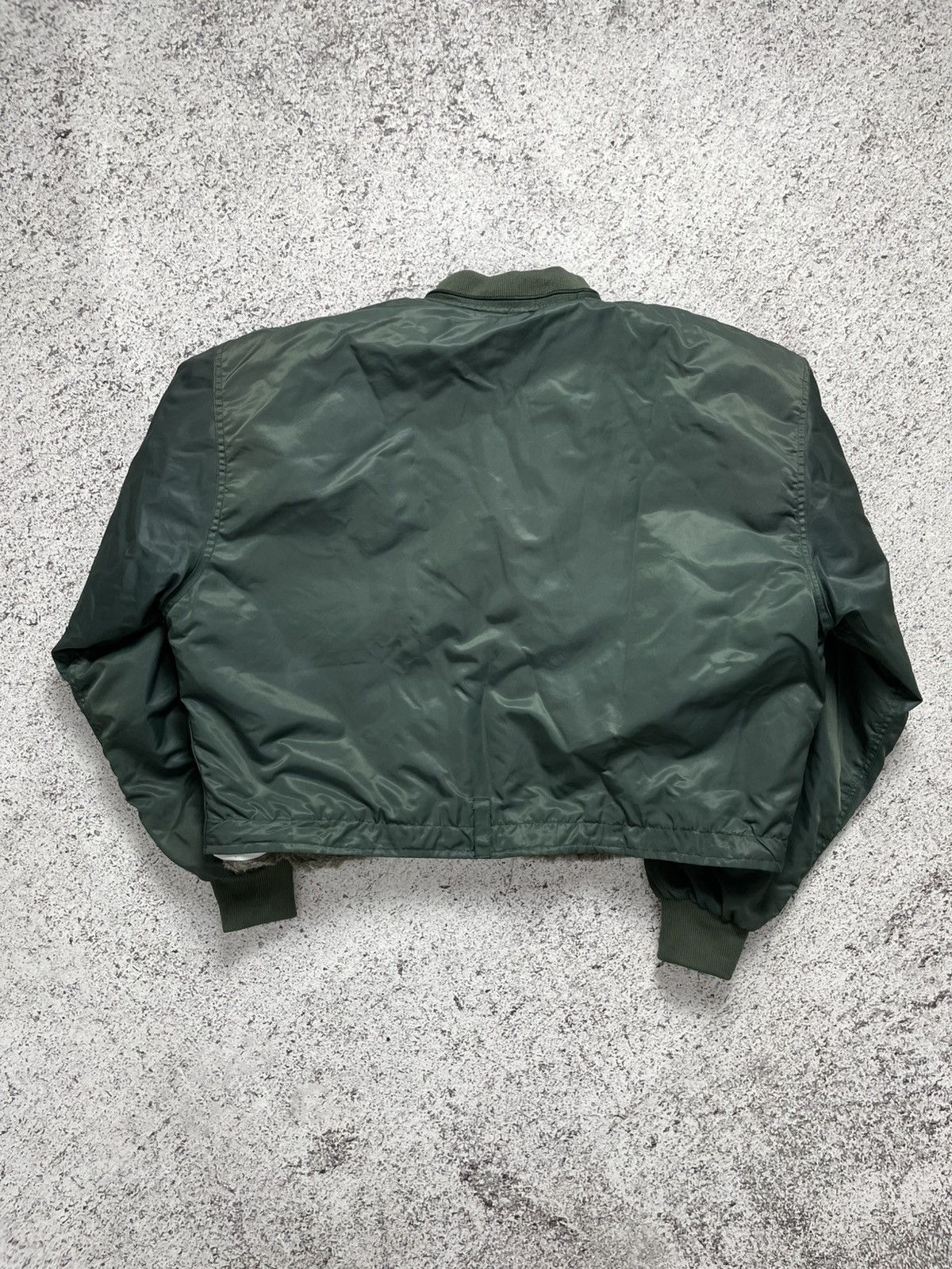 Vintage Vintage CWU 45 Boxy Military Bomber Jacket Size US L / EU 52-54 / 3 - 2 Thumbnail