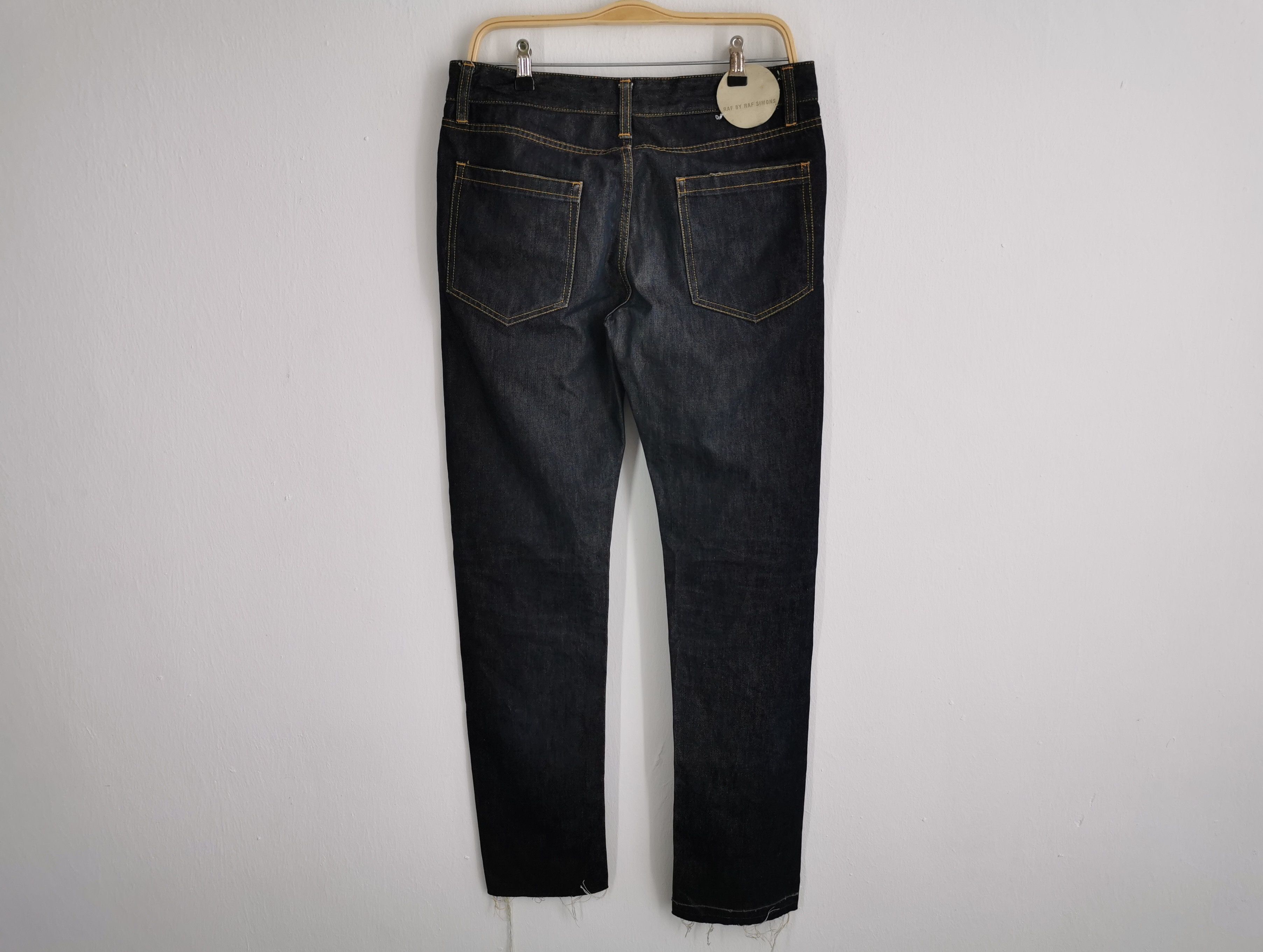 Raf Simons Vintage 90s Raf Simons Denim Made In Italy Size 33 Size US 33 - 3 Thumbnail