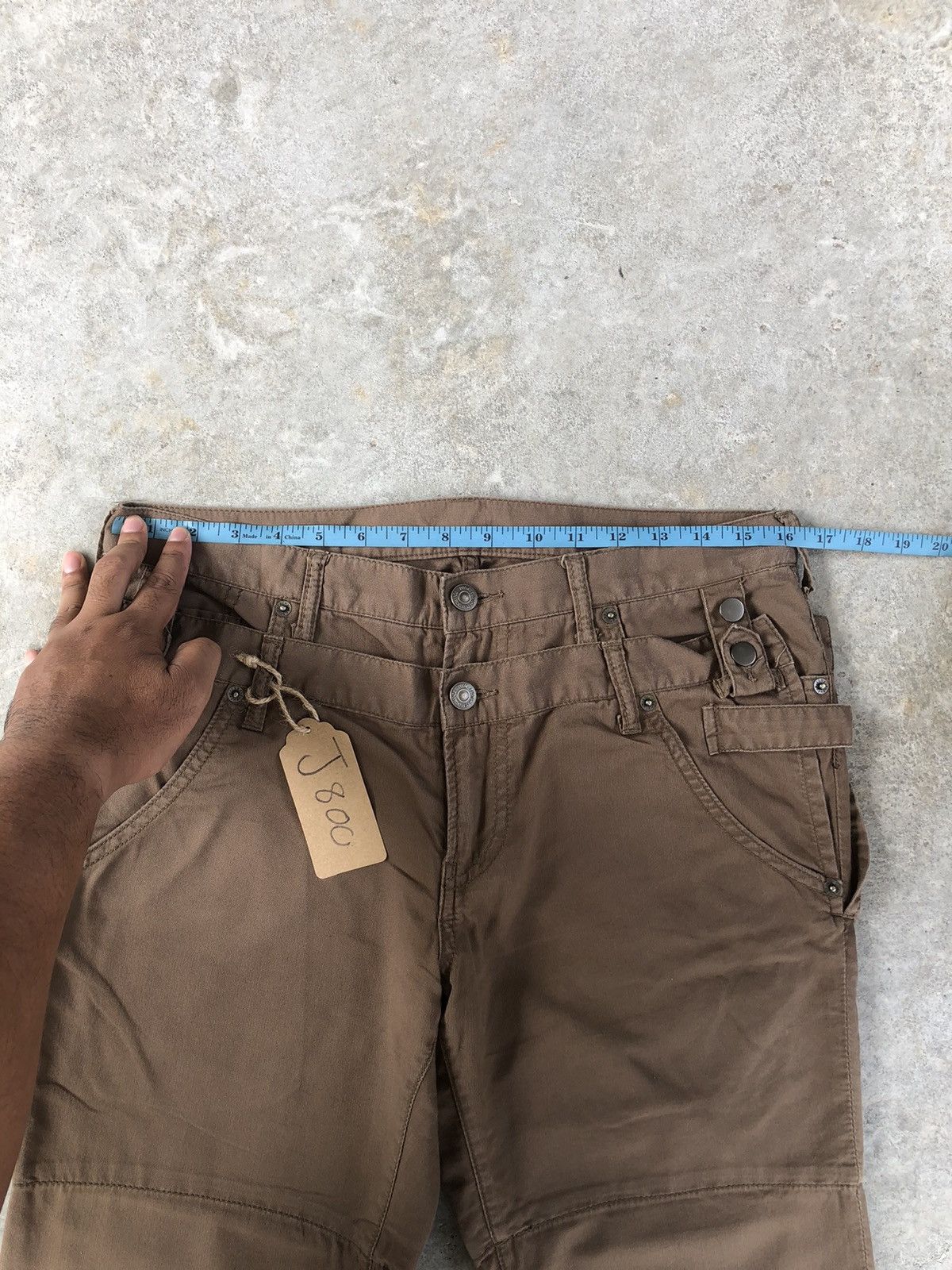 PPFM Japanese PPFM Double Waist Distressed Size US 32 / EU 48 - 17 Thumbnail