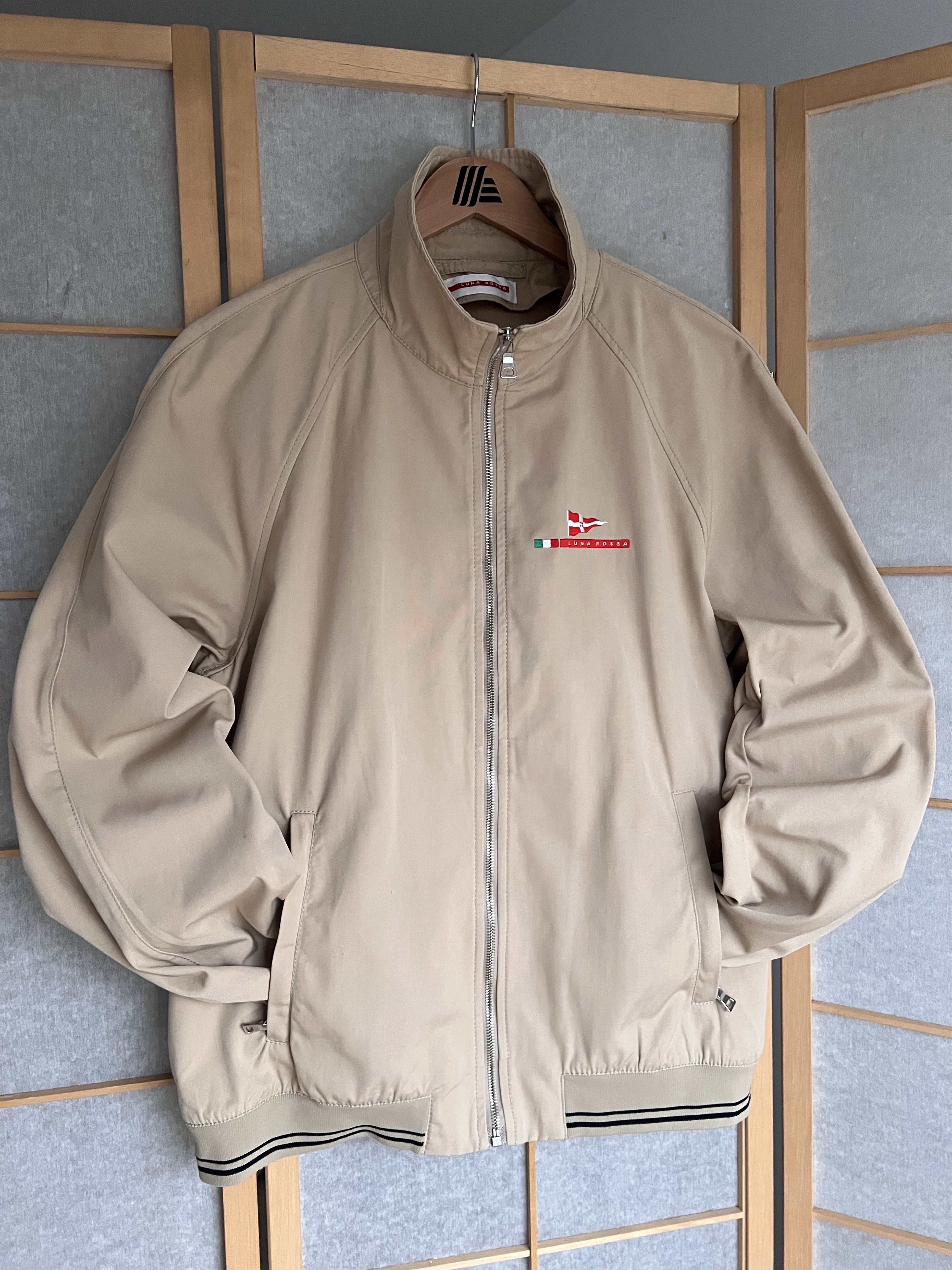 Rare! Luna Rossa by Prada vintage 2000s bomber jacket luxury