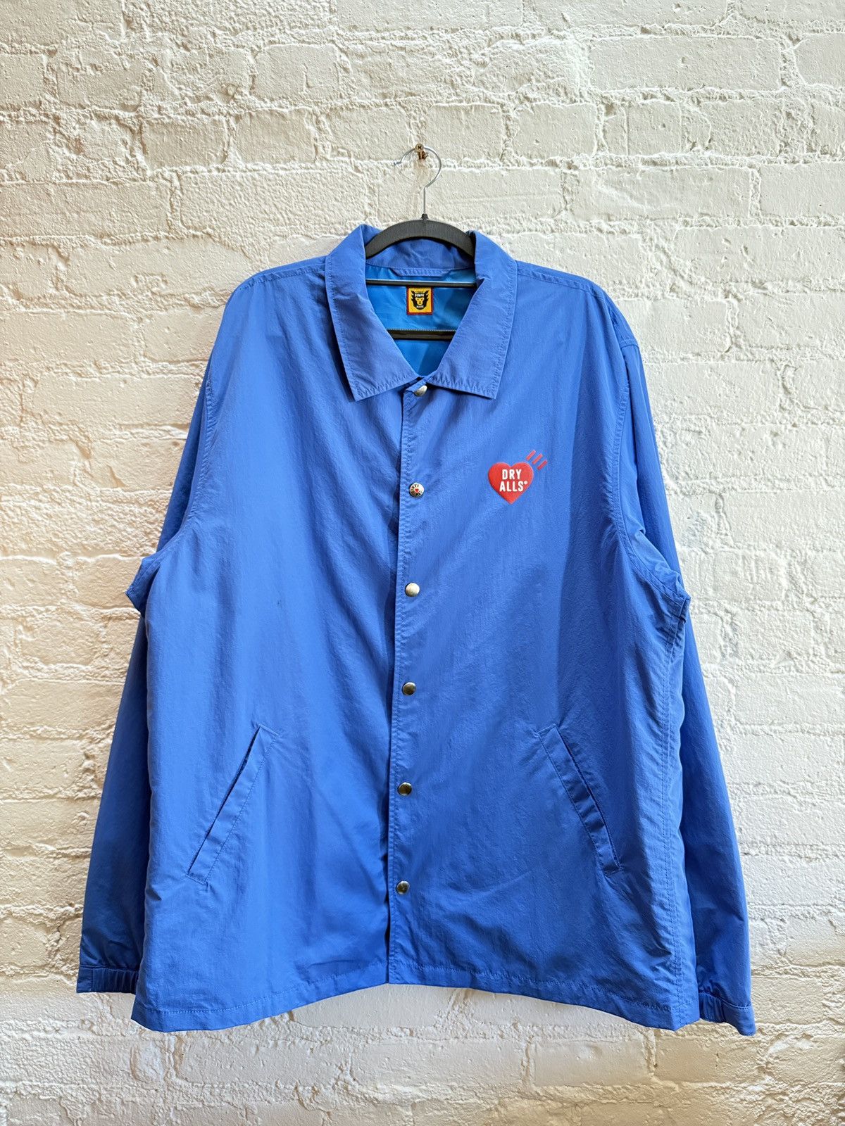 Human Made Heart Logo Windbreaker Jacket Size US XXL / EU 58 / 5 - 2 Thumbnail