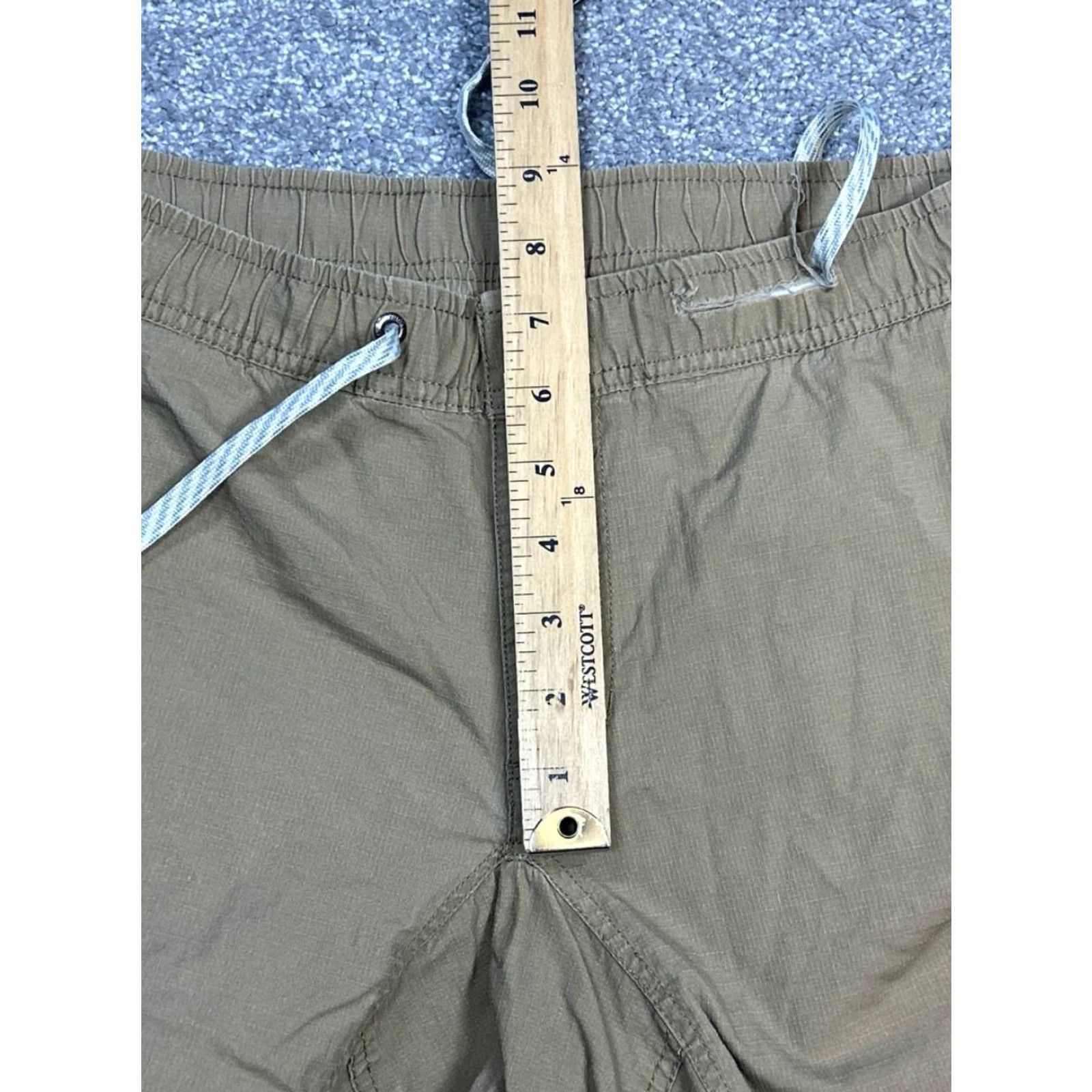 Vuori Vuori Ripstop Climber Pants Mens 30 Brown Cotton Low Rise Drawstring Tapered Leg Size US 31 - 4 Thumbnail