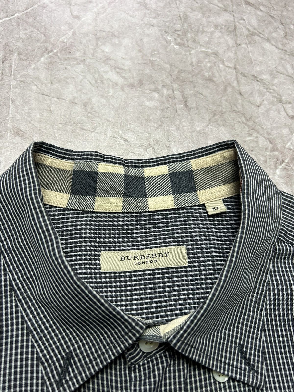 Burberry × Vintage Vintage Burberry Shirt Size US L / EU 52-54 / 3 - 3 Thumbnail