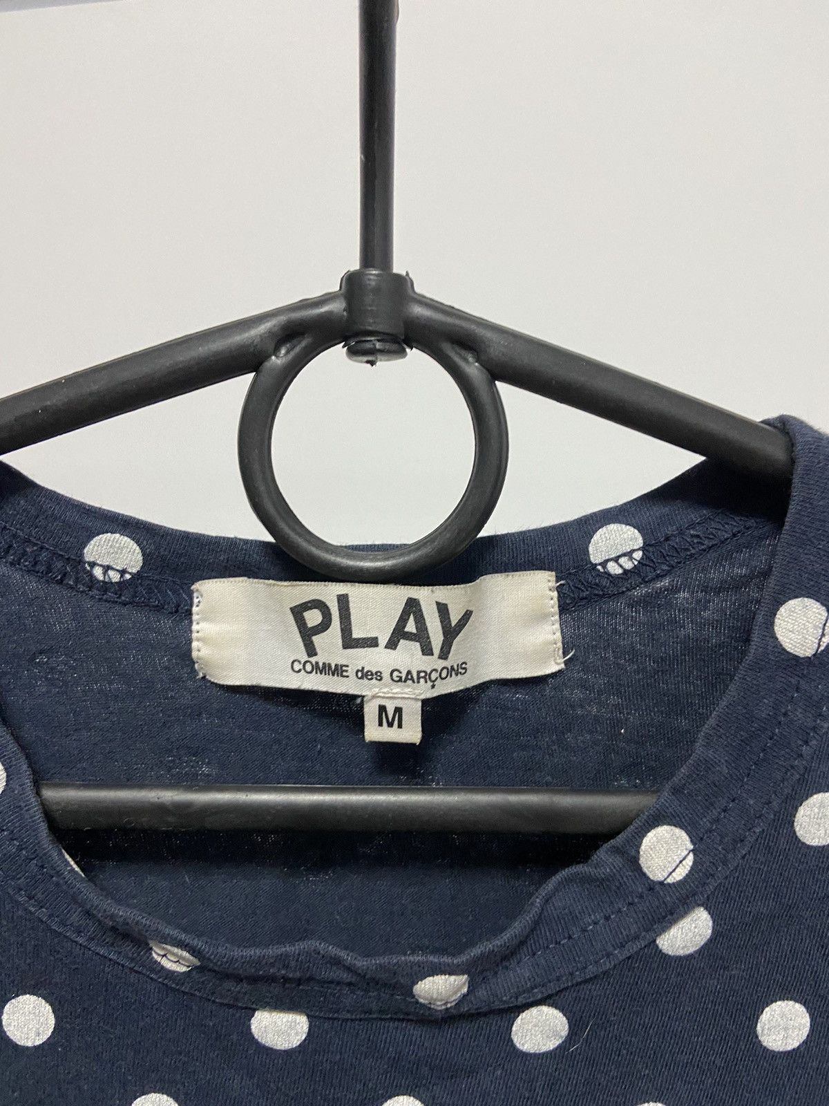 Comme des Garcons PLAY × Japanese Brand × Vintage Comme des garçons play Longsleeve Vintage polka dot Japanese Size M / US 6-8 / IT 42-44 - 5 Thumbnail