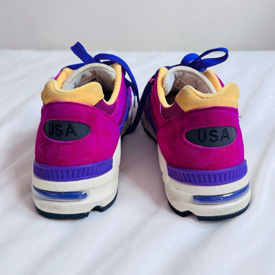New Balance New Balance 990v2 Teddy Santis Purple Yellow USA Men 10.5 Size US 11 / EU 44 - 6 Thumbnail