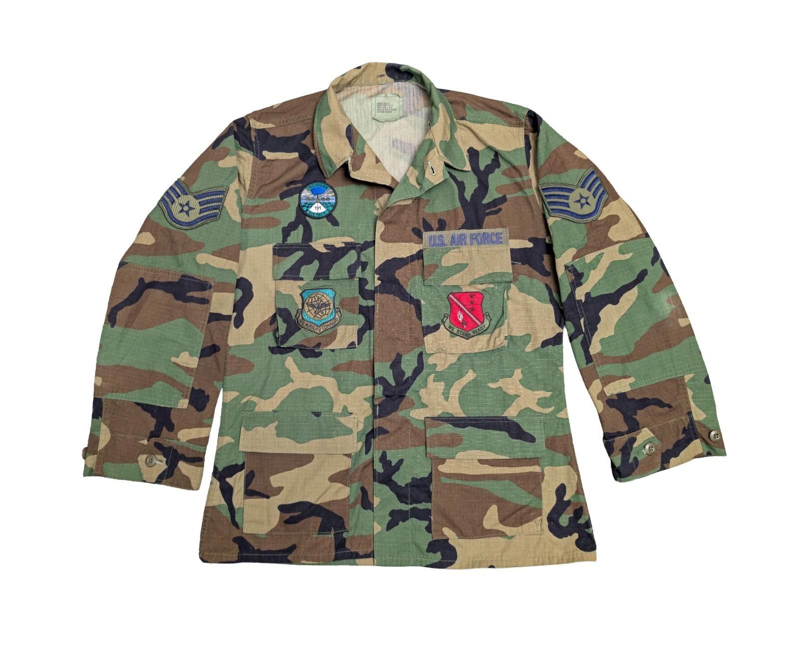 Other US Air Force Woodland BDU Combat Coat - Medium Size ONE SIZE - 1 Thumbnail