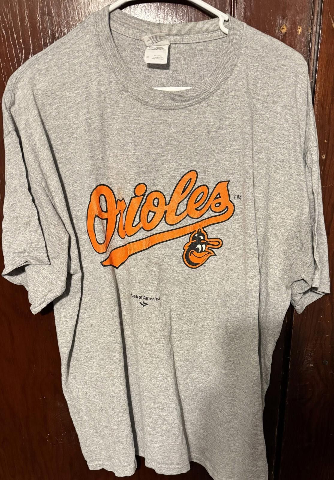 Other Baltimore Orioles Gray Distressed S/S tee shirt Men size XL Size ONE SIZE - 1 Thumbnail