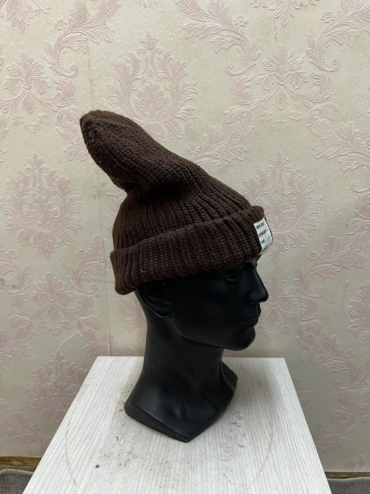 Japanese Brand × Ships Jet Blue Japanese Brand Ships Jet Blue Crochet Beanie Hats Size ONE SIZE - 4 Thumbnail