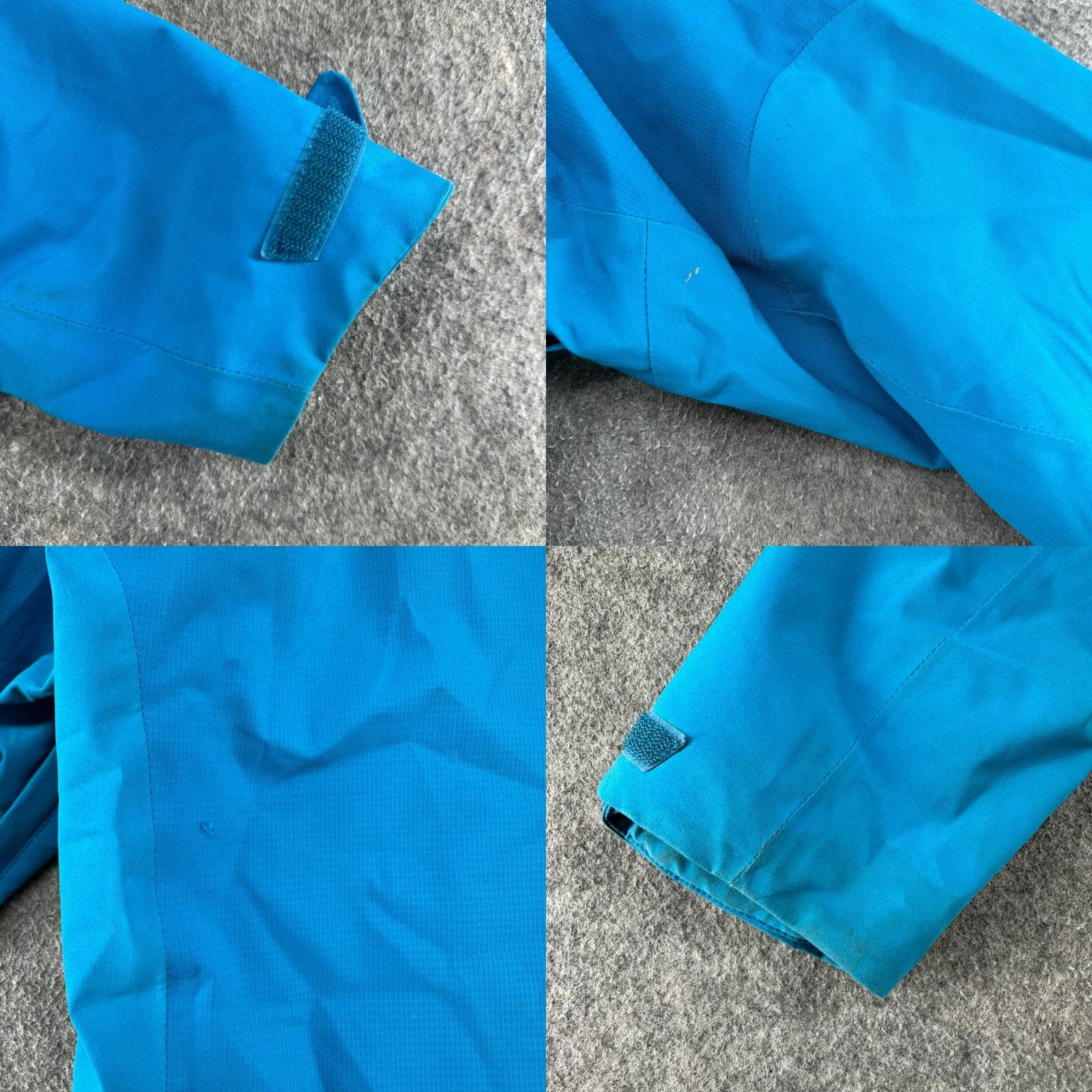 Vintage REI Womens XL Blue Hooded Windbreaker Shell Jacket Zip Full Zip Casual Outdoor Weatherproof Size XL / US 12-14 / IT 48-50 - 8 Thumbnail