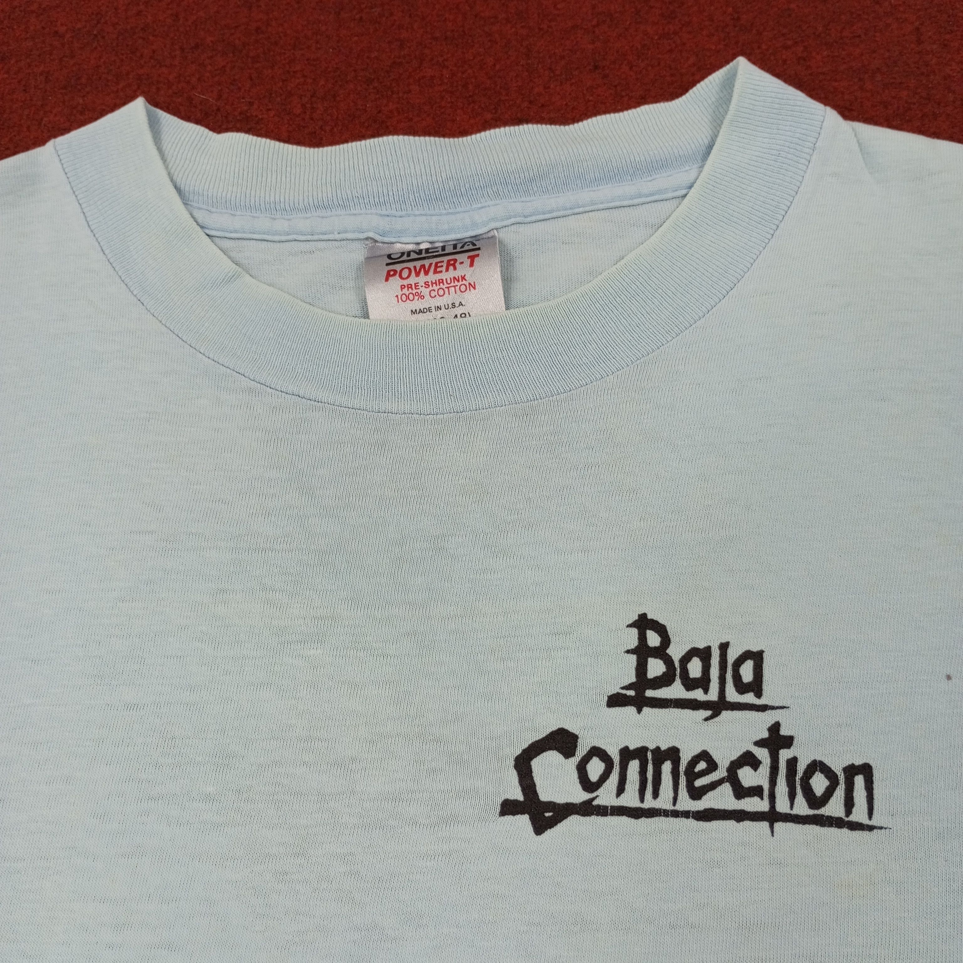 Vintage Baja Connection California Surfing Vintage Tshirt Size US L / EU 52-54 / 3 - 4 Thumbnail