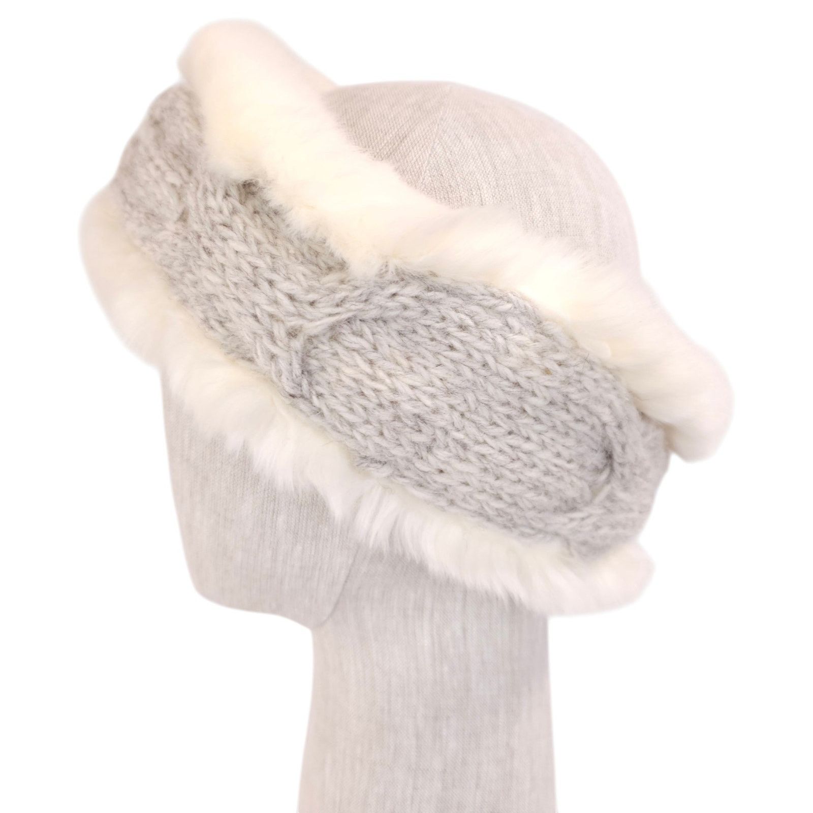 Other NWT Pachamama Chamonix Wool & Faux Fur Knit Headband Size ONE SIZE - 3 Thumbnail
