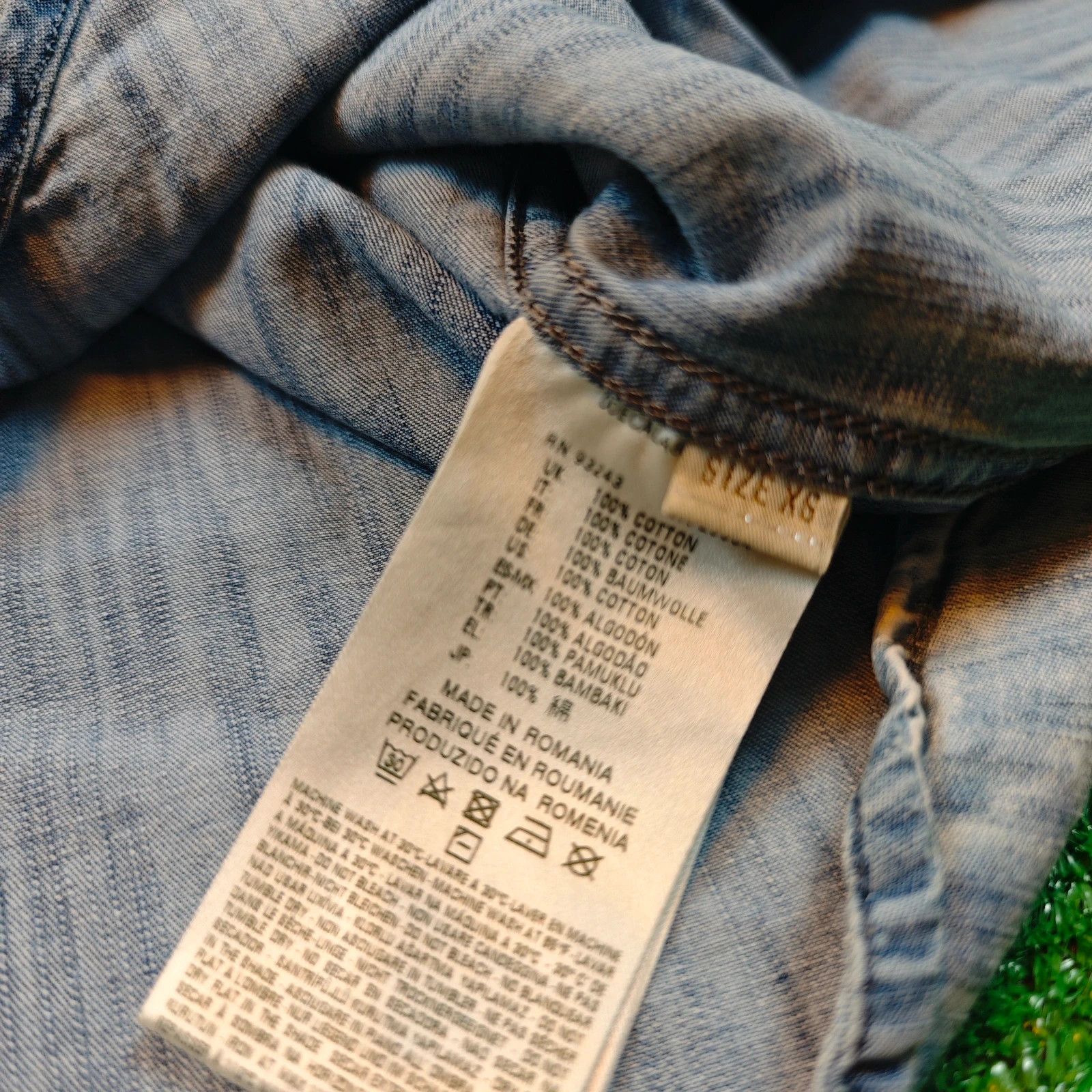 Diesel Diesel Denim Jacket vest womens XS pearl snap collared Size XS / US 0-2 / IT 36-38 - 9 Thumbnail
