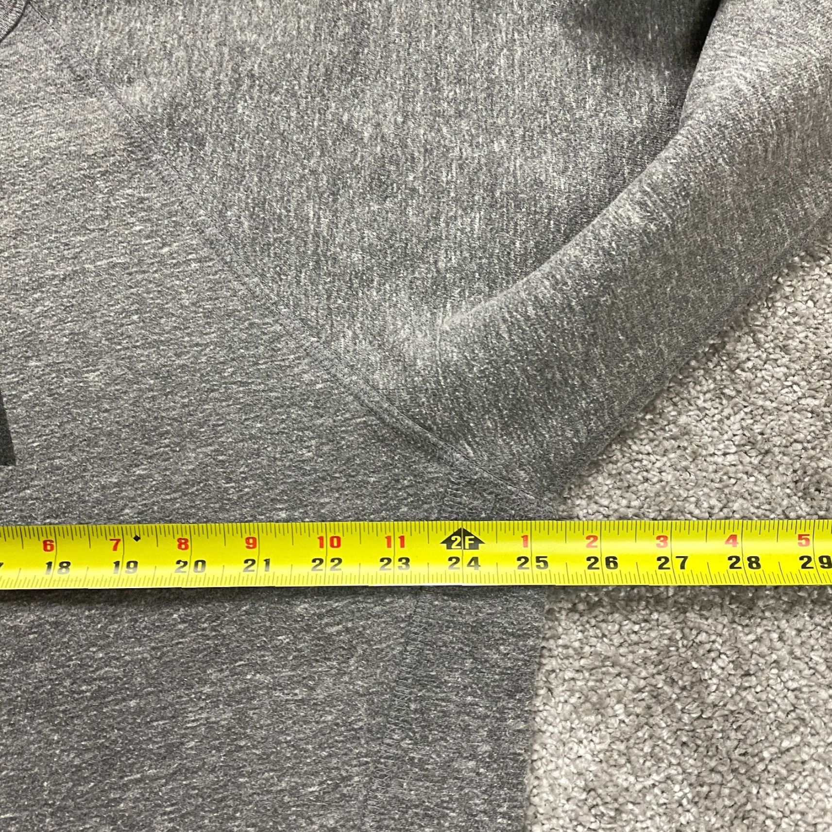 Logo 7 Baldwin Terry Pullover Crew Sweatshirt Womens XXL 2XL Heather BLDWN Georgia Logo Size XXL / US 16-18 / IT 52-54 - 6 Thumbnail
