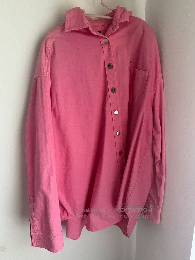 Raf Simons Raf Simons 21aw silhouette pink shirt Size US XS / EU 42 / 0 - 1 Thumbnail