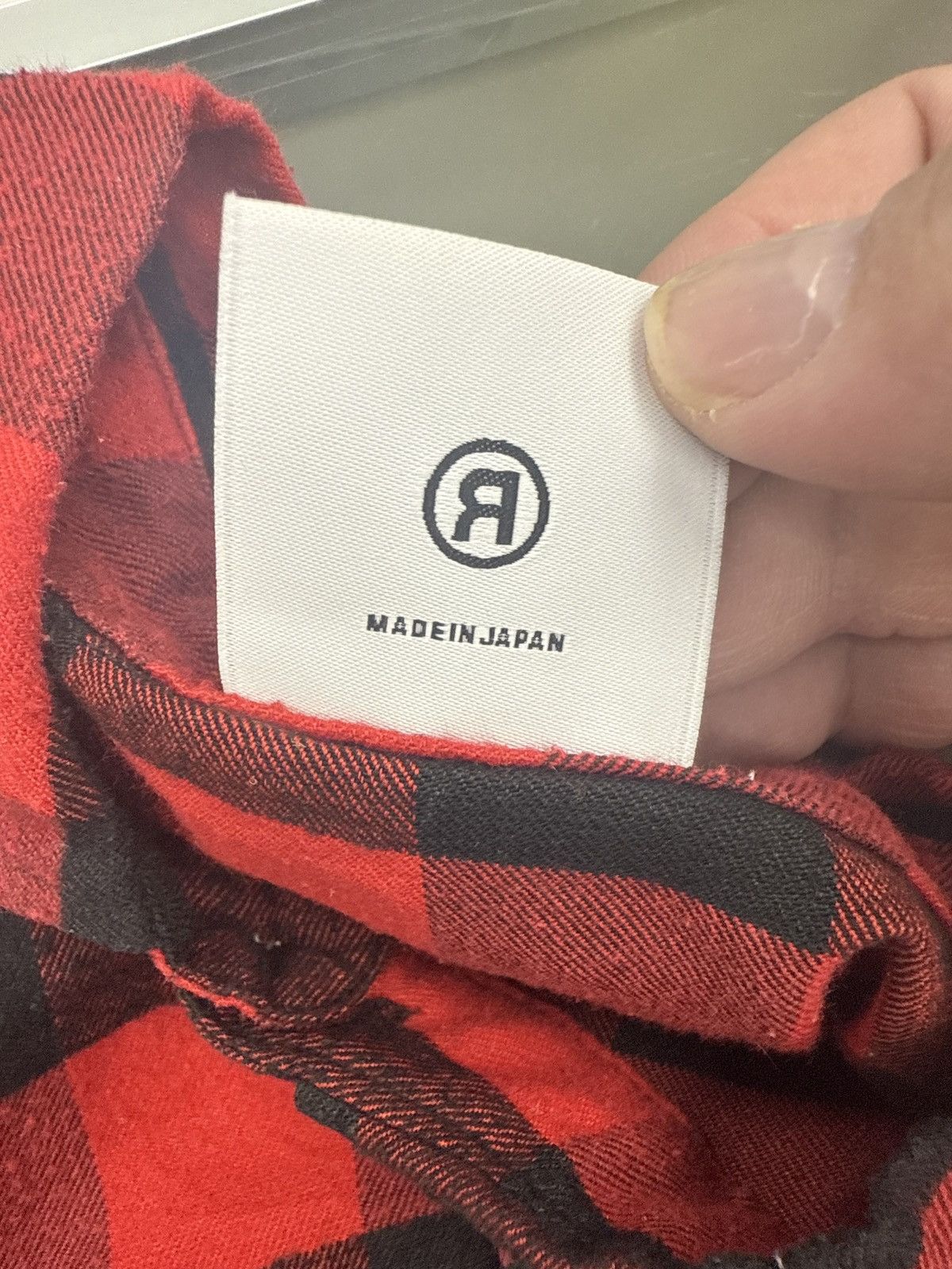 DENIM TEARS × READYMADE ReadyMade Denim Tears Check Shirt "Red" Size US S / EU 44-46 / 1 - 6 Thumbnail