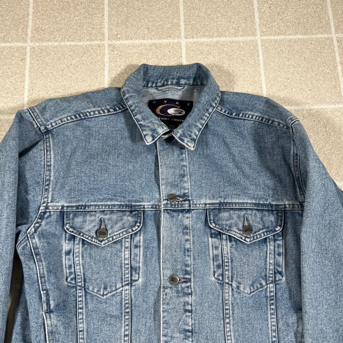 Other Vtg 5k Salmon Run Cyrk Clothing Denim Jean Jacket Trucker Size US S / EU 44-46 / 1 - 5 Thumbnail