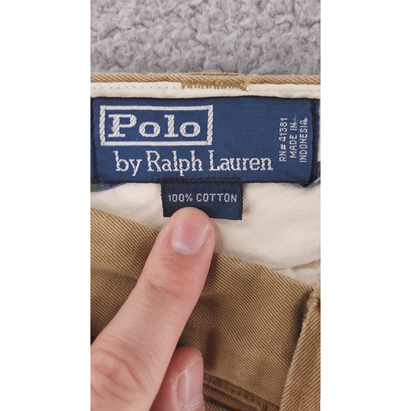 Polo Ralph Lauren Polo Ralph Lauren Pants Mens 36x29 Relaxed Fit Khaki Brown Baggy Khakis Inseam 29 Flat Front 36 Regular Mens Size US M / EU 48-50 / 2 - 7 Thumbnail