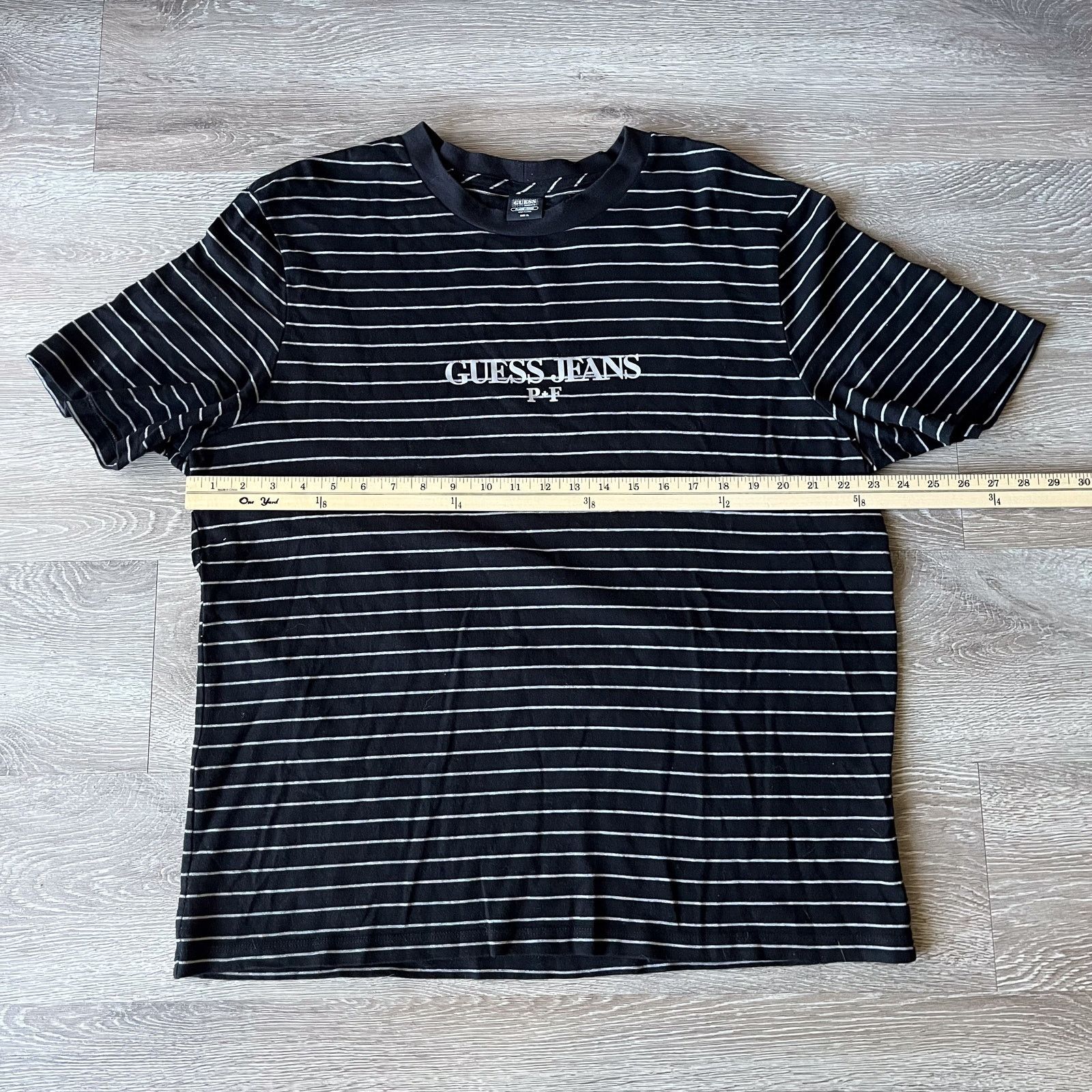 Guess Guess × Places + Faces 2018 Collab 3M Reflective T Shirt XL Size US XL / EU 56 / 4 - 10 Thumbnail