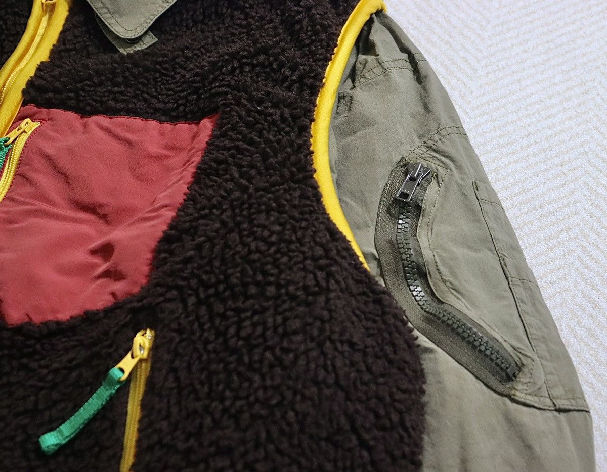Kolor Kolor 20aw Polar fleece patchwork jacket size3 Size US L / EU 52-54 / 3 - 5 Thumbnail