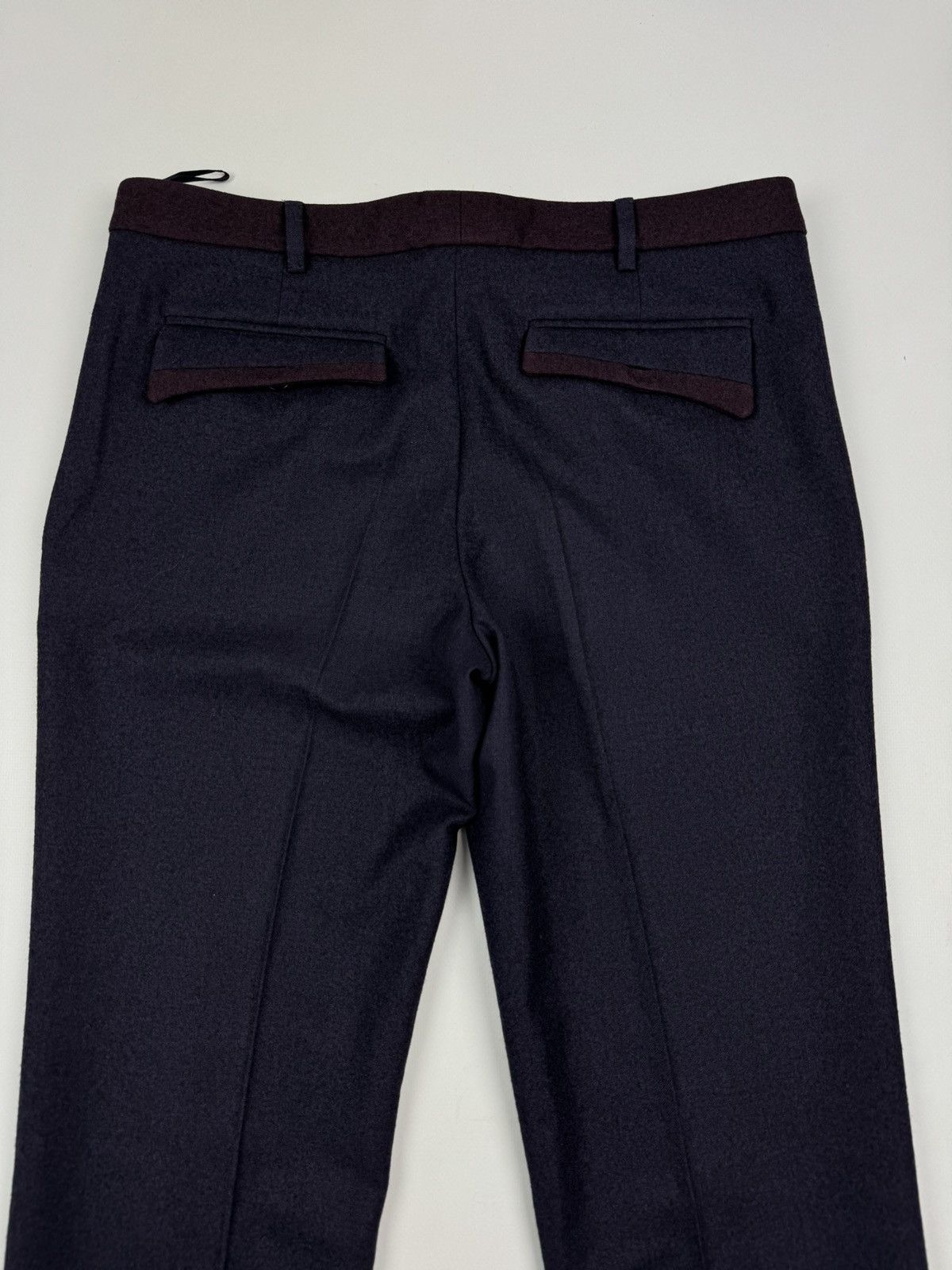 Miu Miu Vintage Miu Miu Wool Chino Purple Pants Size 27" / US 4 / IT 40 - 10 Thumbnail