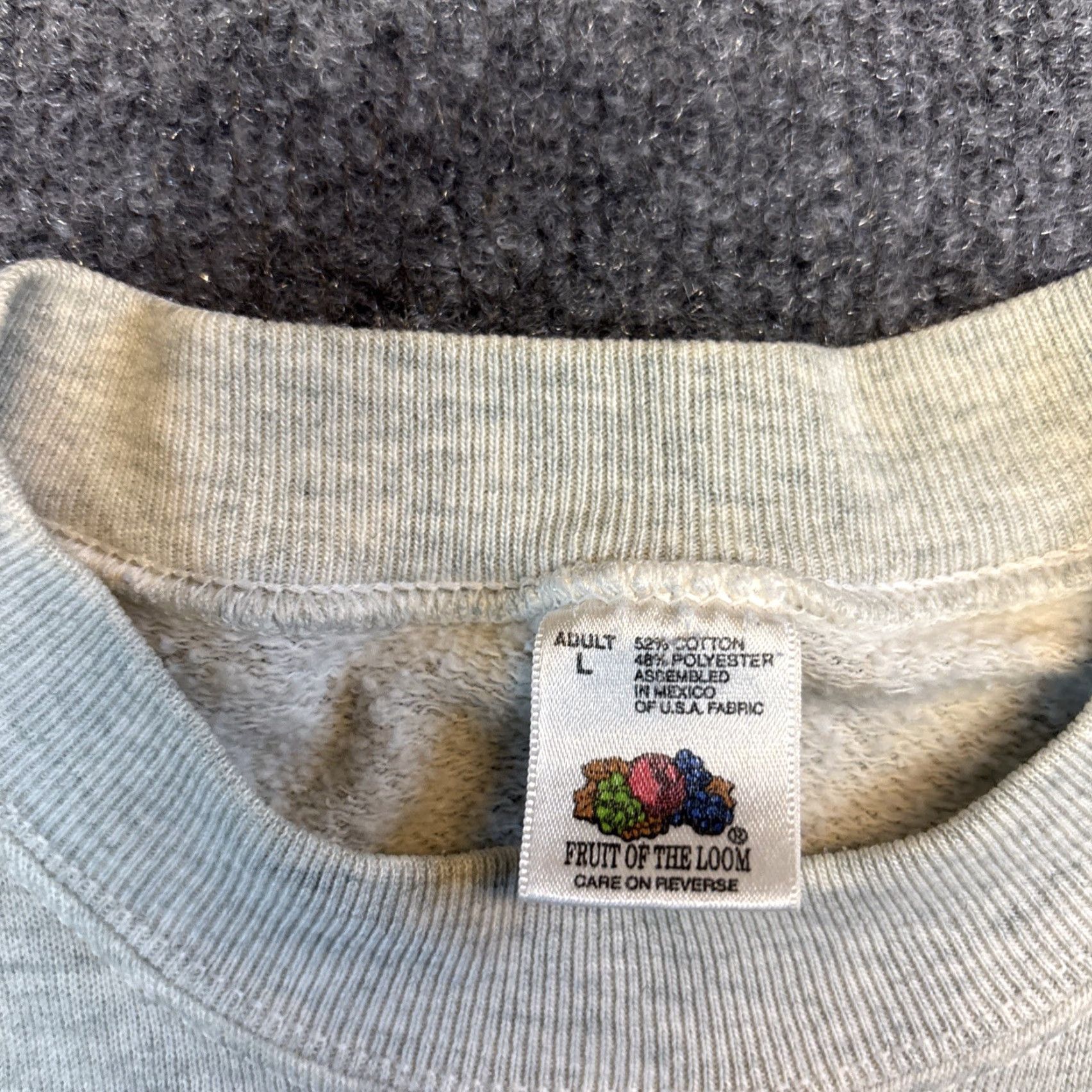 Fruit Of The Loom VINTAGE Fruit Of The Loom LSU Louisiana Baseball Crewneck Adult Large Gray Y2K Size US L / EU 52-54 / 3 - 3 Thumbnail