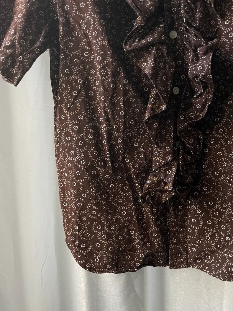 Comme des Garcons comme des garçons Small Floral Printed Pleats shirt Size ONE SIZE - 4 Thumbnail