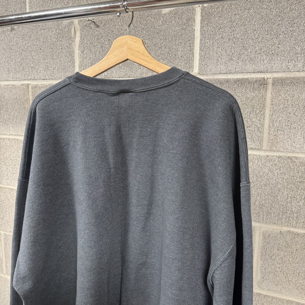 Vintage Blank Grey Russell Athletic Sweatshirt ERD Grunge Chrome Size US XXL / EU 58 / 5 - 6 Thumbnail