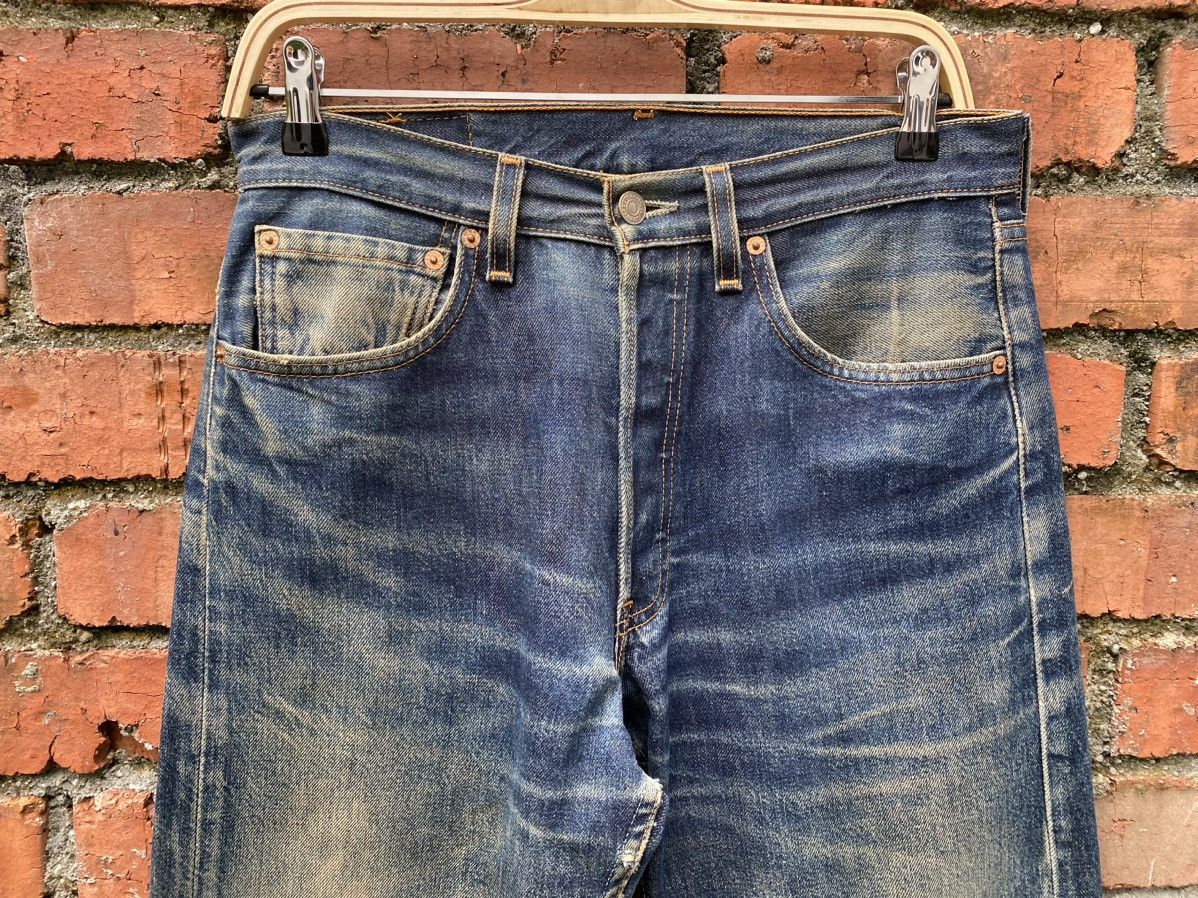 Levi's × Levi's Vintage Clothing × Vintage W31x32 vintage levi's 501 90s Made in USA faded Size US 31 - 4 Thumbnail