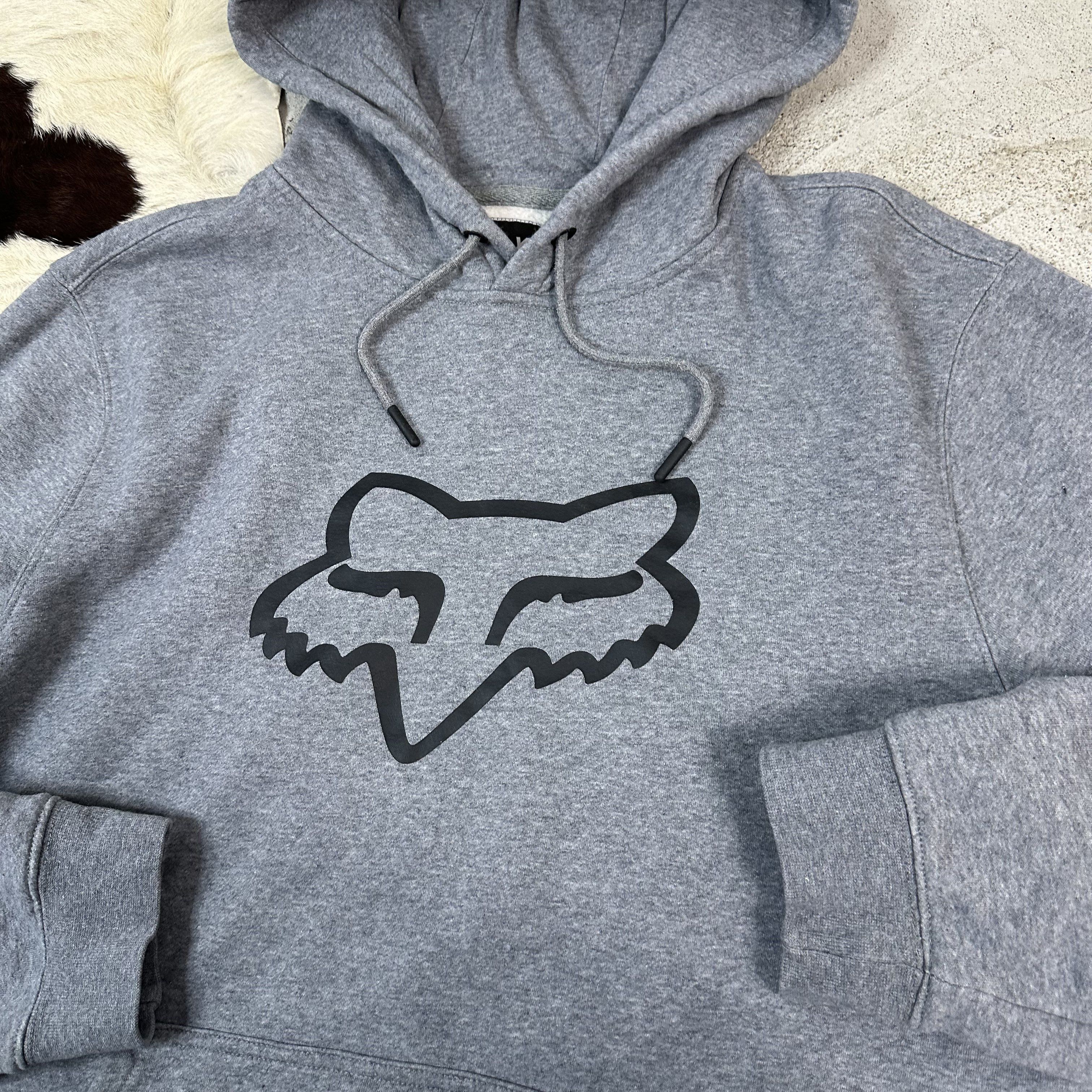 Fox Racing × Vintage Vintage Streetwear Y2K Sportswear Fox Racing Hoodie Size US XL / EU 56 / 4 - 3 Thumbnail