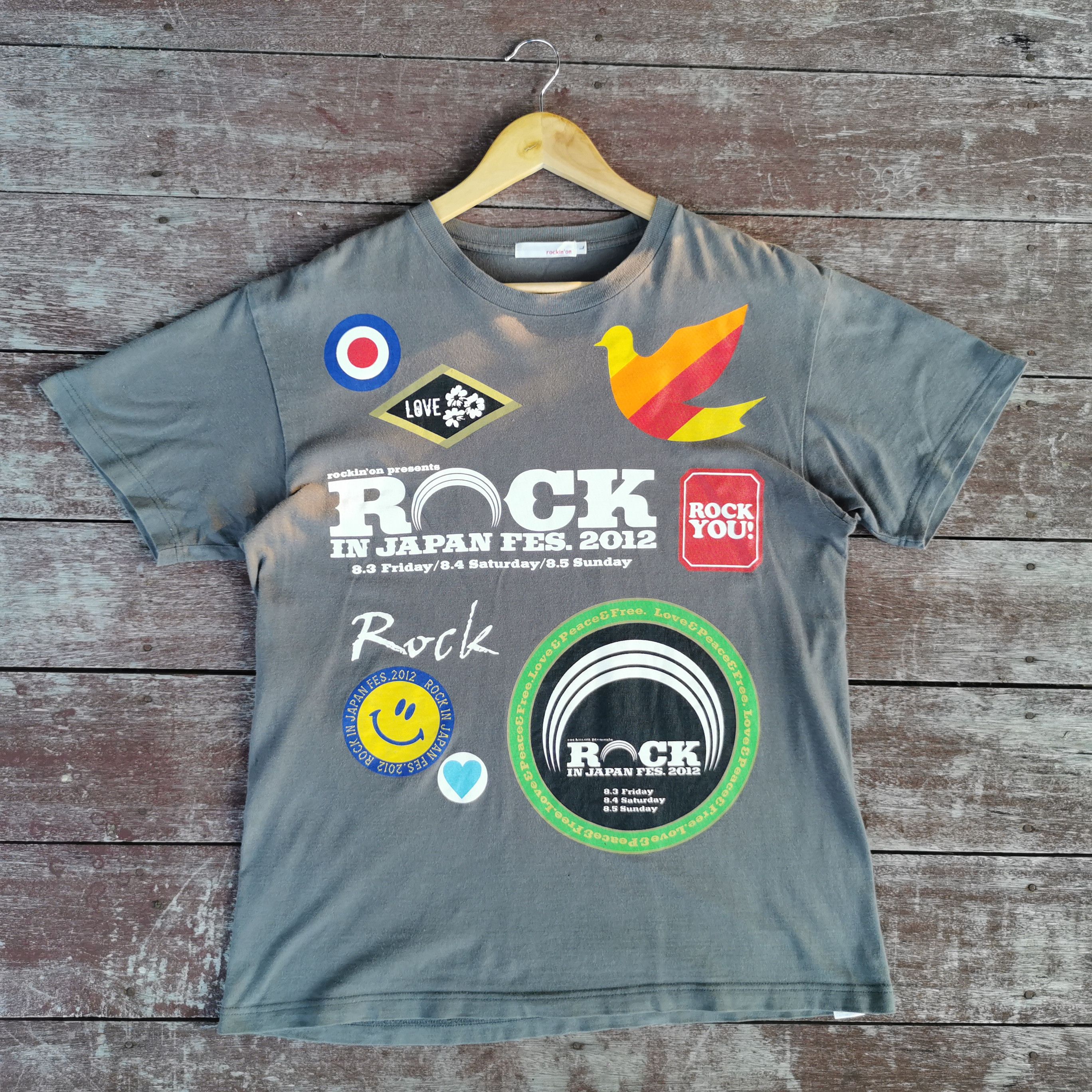 ROCK in Japan Fest 2012 Tshirt