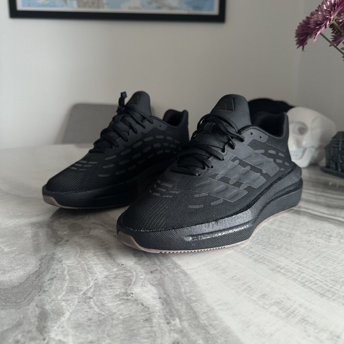 Adidas Adidas Flowboost Core Black Running Sneakers Size US 8 / EU 41 - 2 Thumbnail