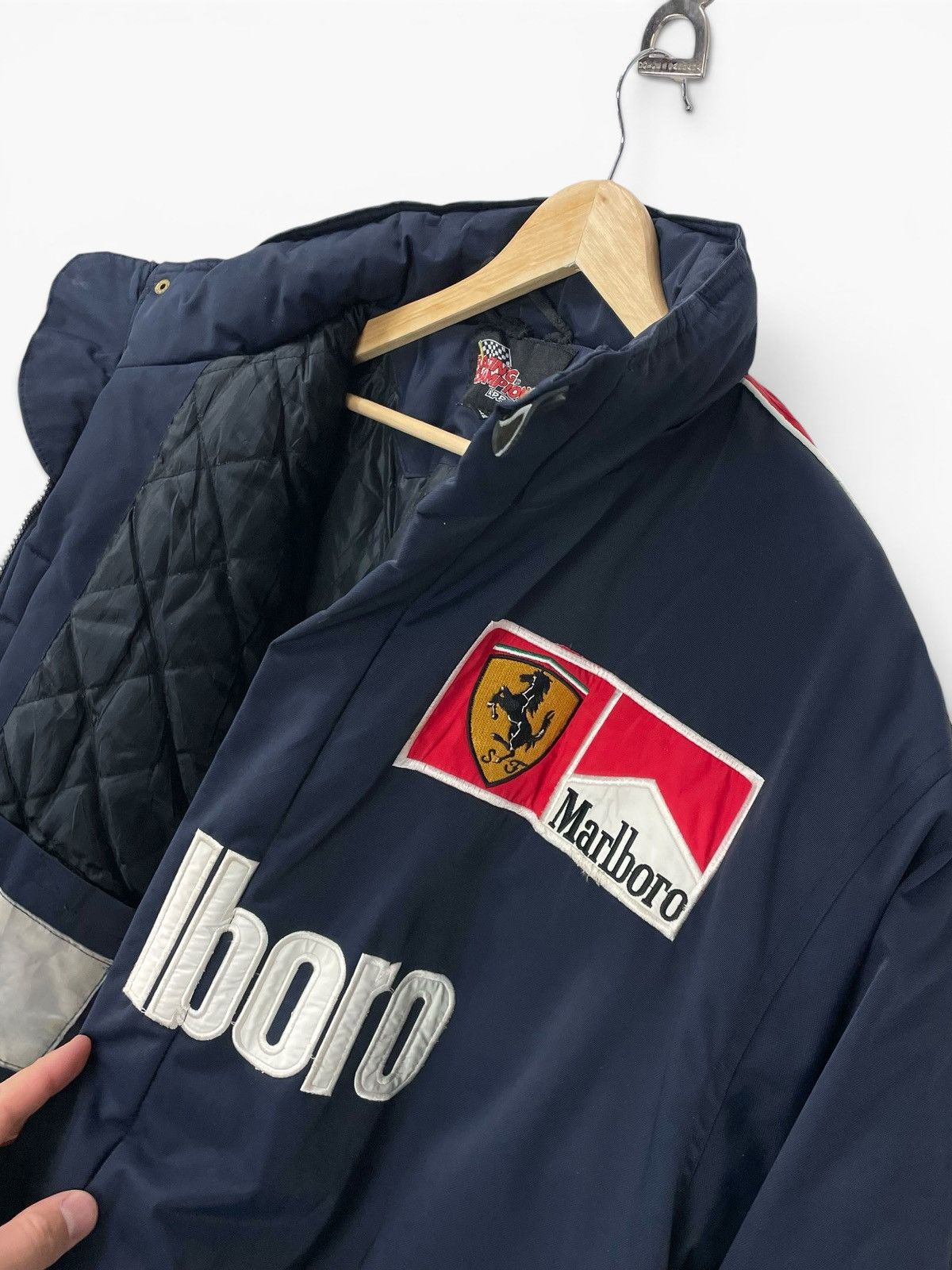 Ferrari Vintage Ferrari x Marlboro x Vodafone Racing Jacket - XL/XXL Size US XL / EU 56 / 4 - 2 Thumbnail