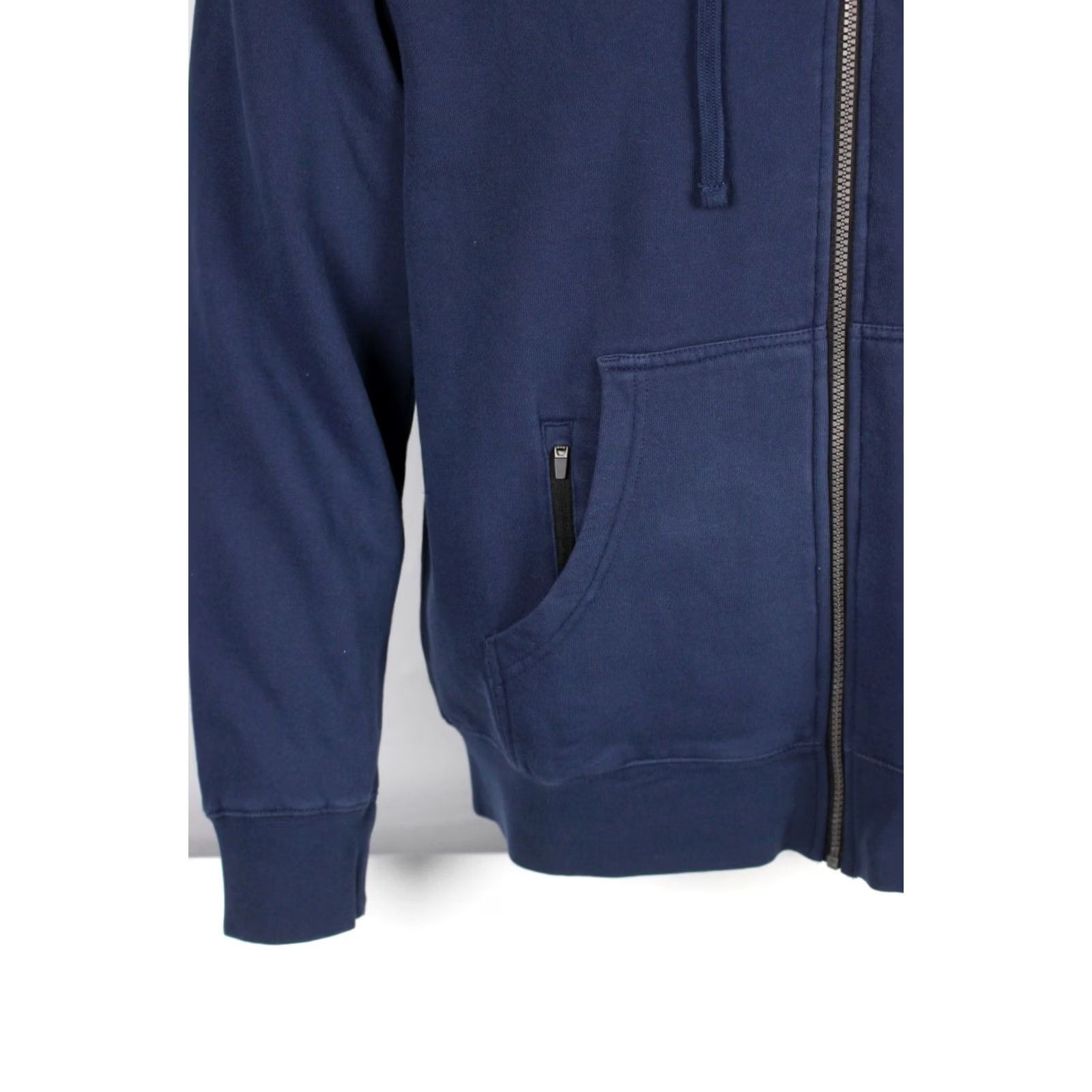 Vintage Huk Fishing Men's Huk'd Up Logo Full Zip Hoodie Sweatshirt M Medium Dark Blue Size US M / EU 48-50 / 2 - 5 Thumbnail