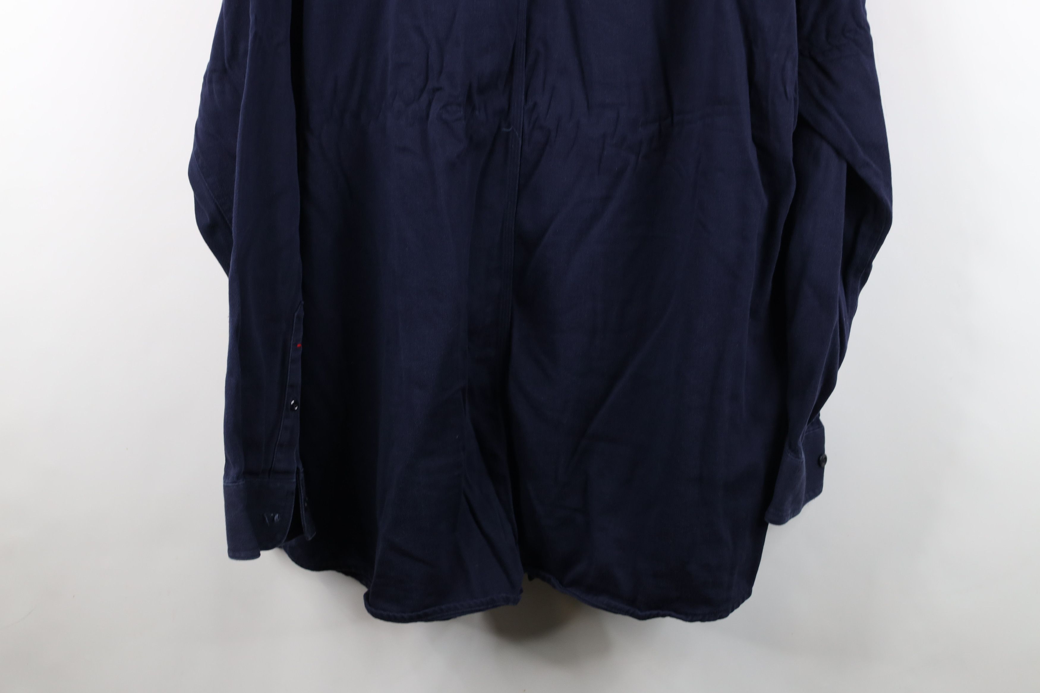 Ariat Ariat FR Fire Flame Resistant 2 Work Button Down Shirt Blue Size US XXL / EU 58 / 5 - 16 Thumbnail