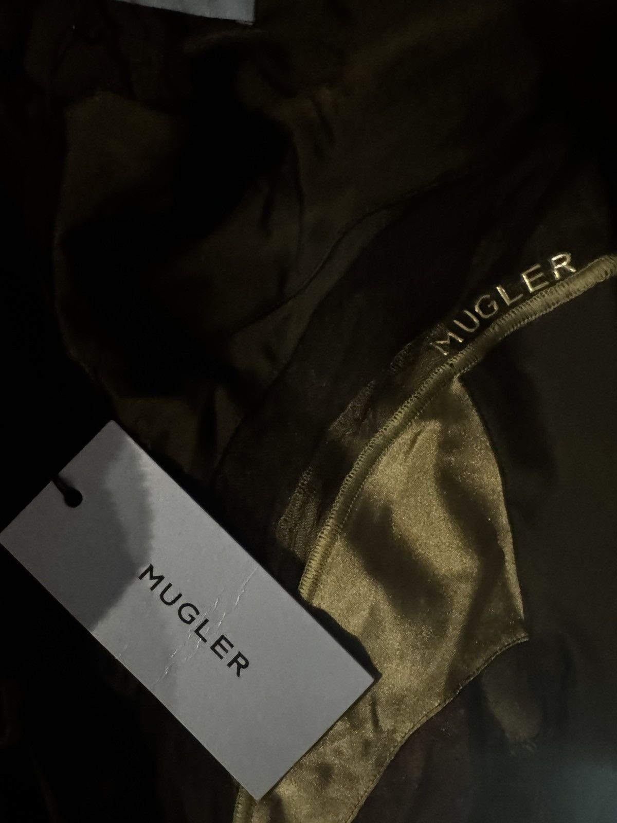 Mugler Mugler spiral leggings XS Size 25" / US 0 / IT 36 - 4 Thumbnail