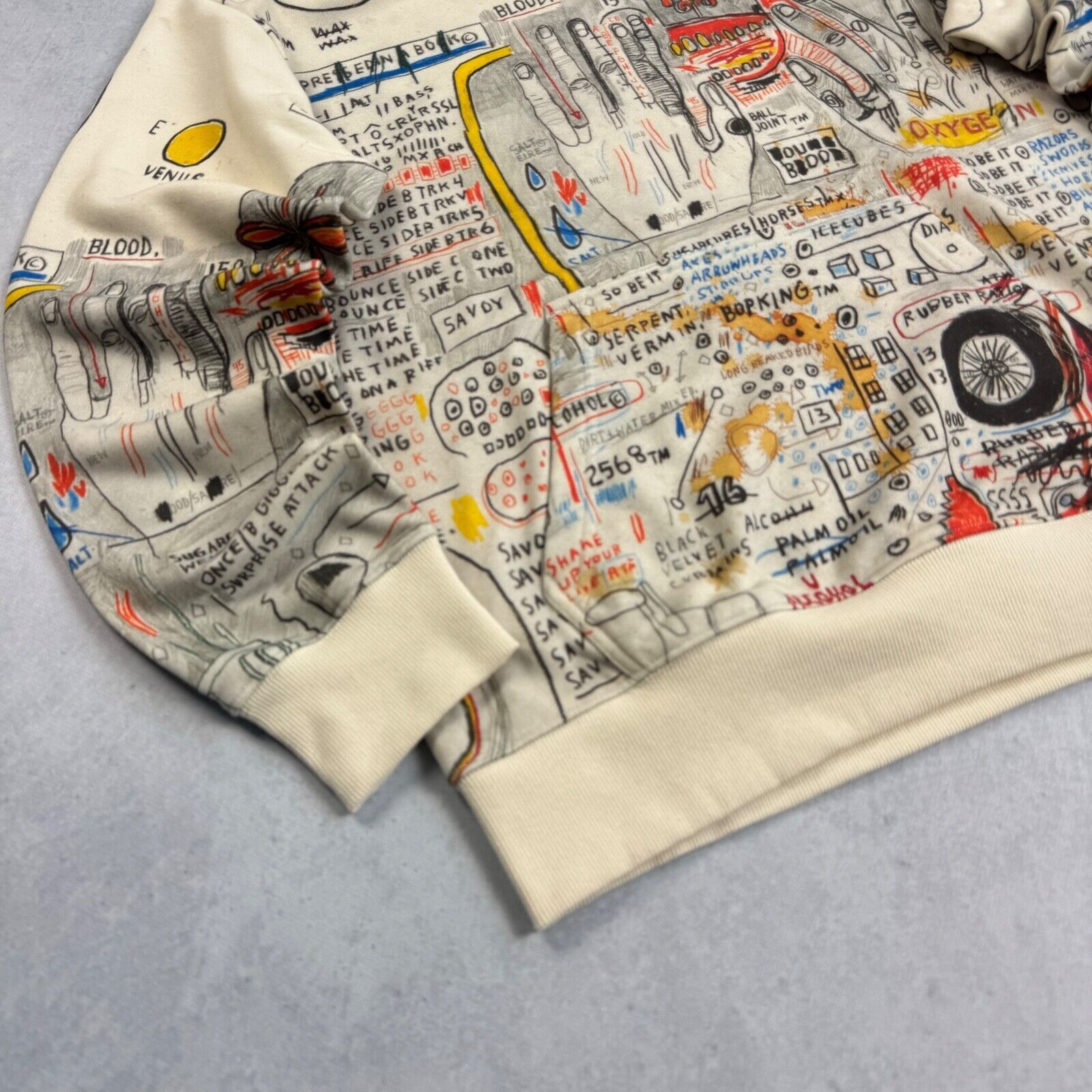 H&M × Jean-Michel Basquiat × Who Decides War NWOT WHO DECIDES WAR x JEAN-MICHEL BASQUIAT x H&M Hoodie Size US L / EU 52-54 / 3 - 5 Thumbnail
