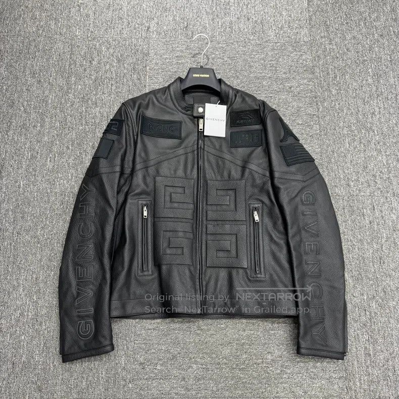 Givenchy Givenchy Size48 Racing Leather Jacket (Size 48) Size US M / EU 48-50 / 2 - 1 Thumbnail