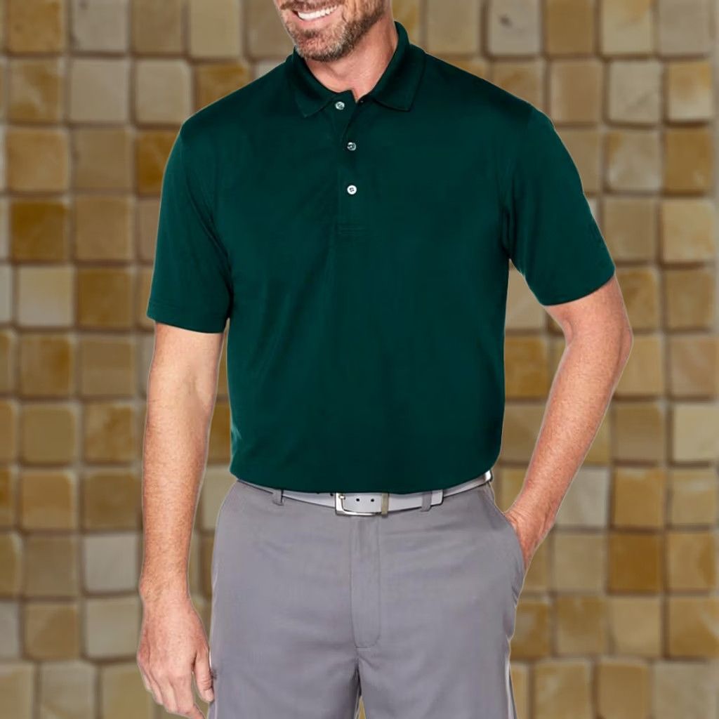 Vintage GRAND SLAM New MENS GOLF POLO SHIRT CHEER Deep Teal DRY STRETCH SIZE L Size US L / EU 52-54 / 3 - 1 Preview