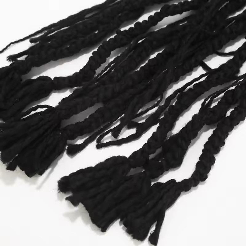 Handmade Knitted Designer Hip Hop Punk Dreadlocks Gothic Hat Size ONE SIZE - 10 Thumbnail