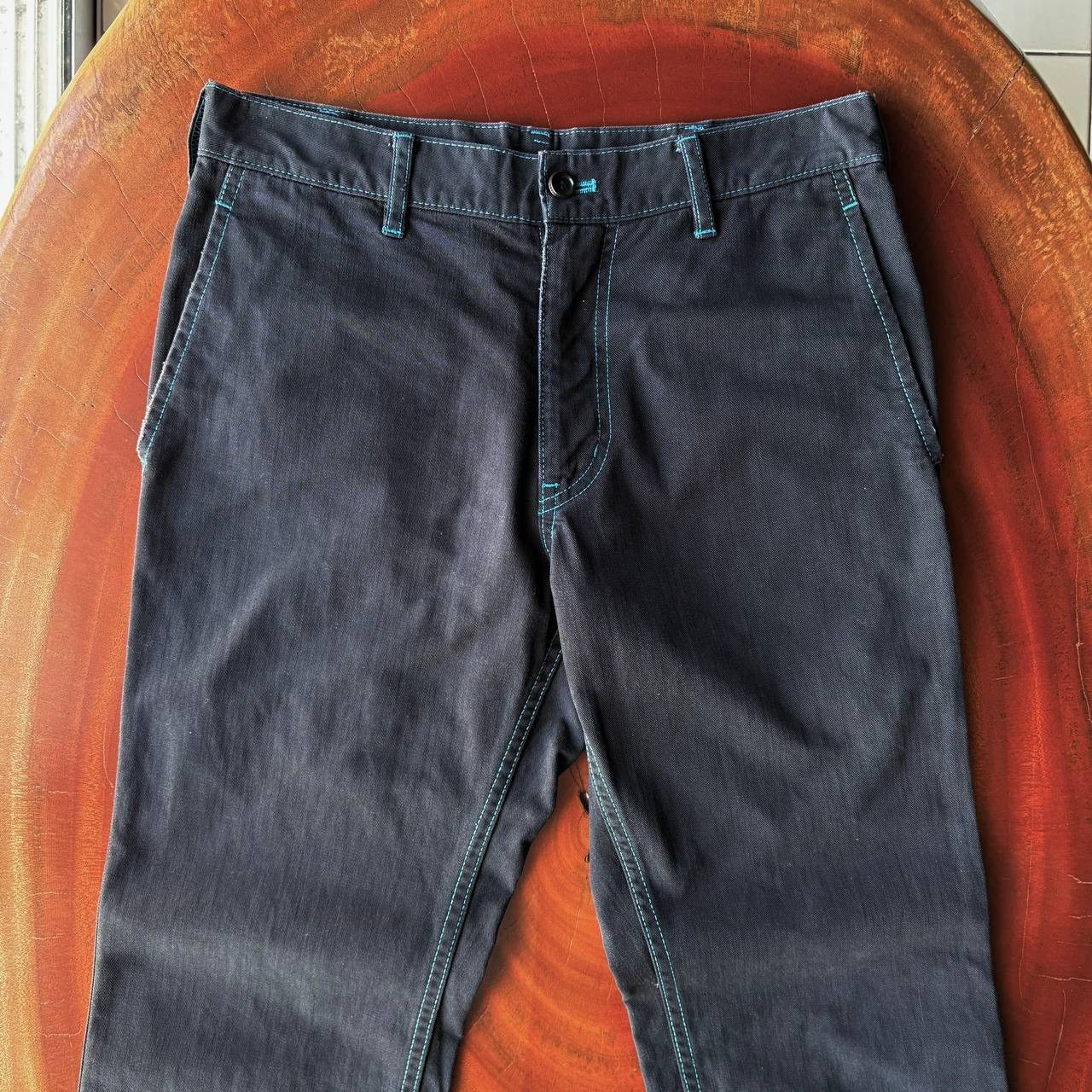 Comme des Garcons Homme Comme Des Garcons Homme Black Lining Blue Pants Size US 30 / EU 46 - 3 Thumbnail