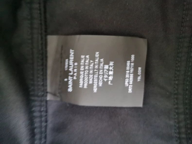 Saint Laurent Paris black velvet musical note jacket size S Size US S / EU 44-46 / 1 - 9 Thumbnail