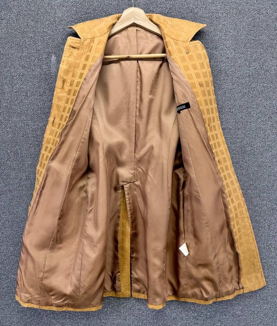 5351 POUR LES HOMMES Vintage 5351 Pour Les Hommes Trench Coat Long Jacket Size S / US 4 / IT 40 - 7 Thumbnail