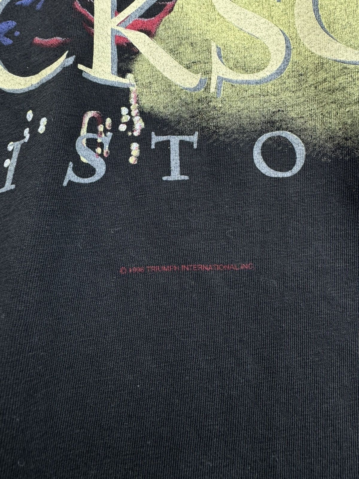 Band Tees × Michael Jackson × Vintage Michael Jackson 1996’ Licensed tees vintage rare black boxy Size US L / EU 52-54 / 3 - 3 Thumbnail