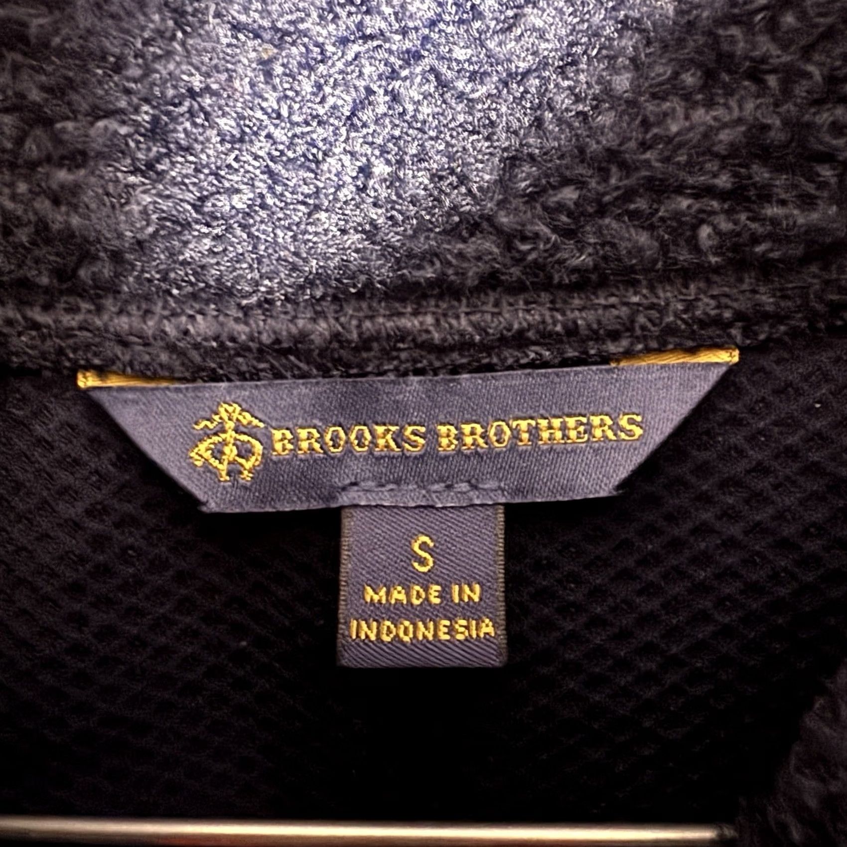 Brooks Brothers Brooks Brothers Womens S Teddy Fleece Half Zip Pullover Shearling Thumbs - Classic Jacket Size S / US 4 / IT 40 - 7 Thumbnail