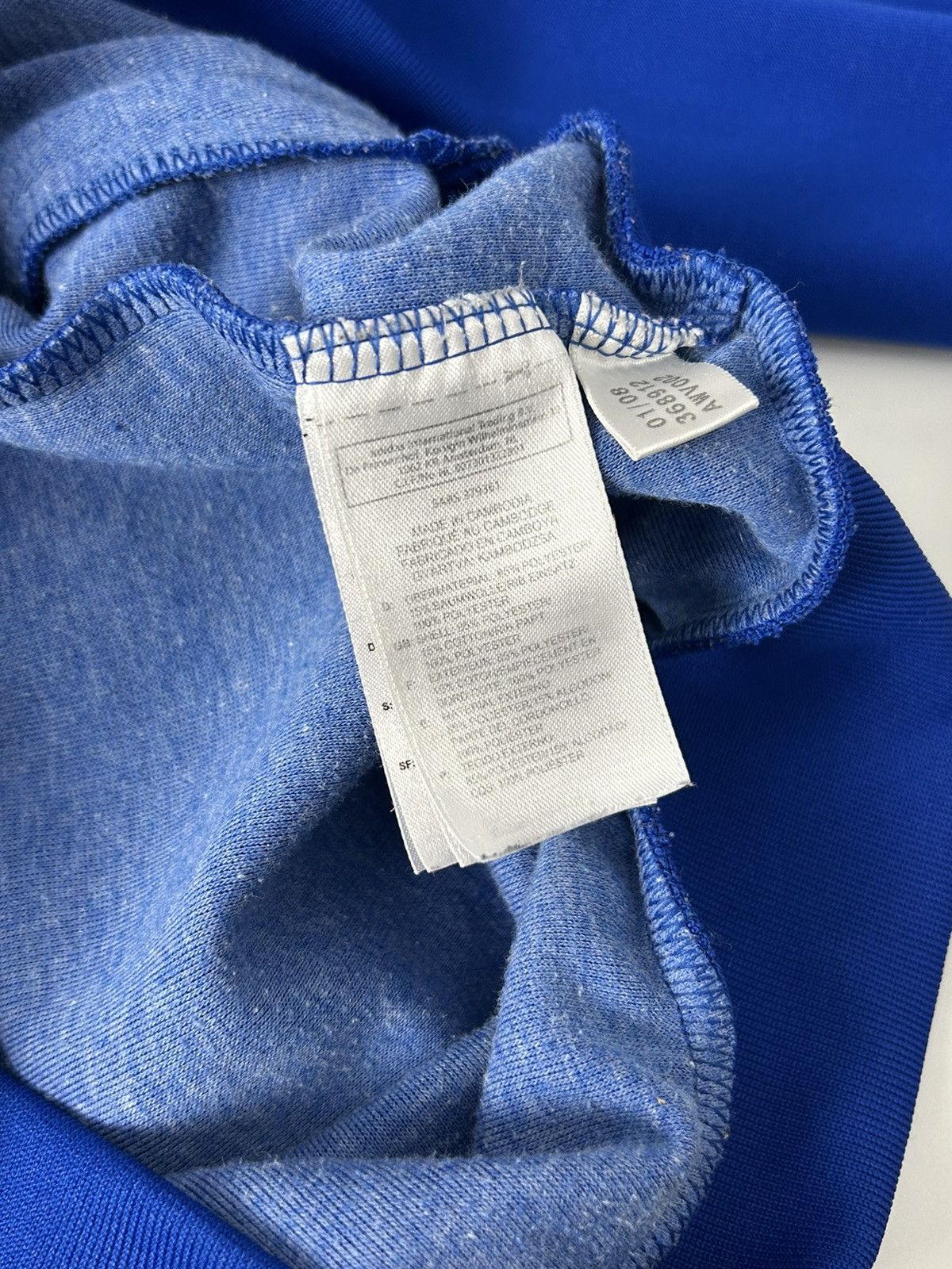 Adidas Vintage Adidas Originals Italia Track Jacket Blue Full Zip Size US S / EU 44-46 / 1 - 13 Thumbnail